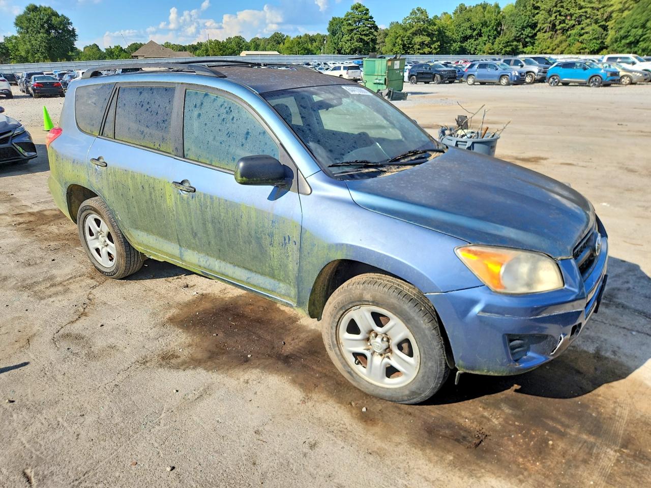 2012 Toyota Rav4 Base Blue vin: 2T3ZF4DV7CW143921