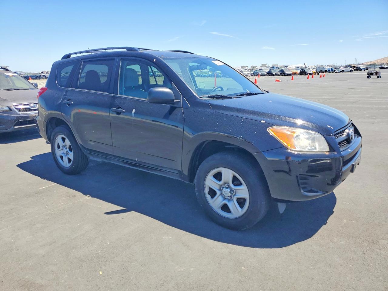 2012 Toyota Rav4 Base Black vin: 2T3ZF4DV7CW145409