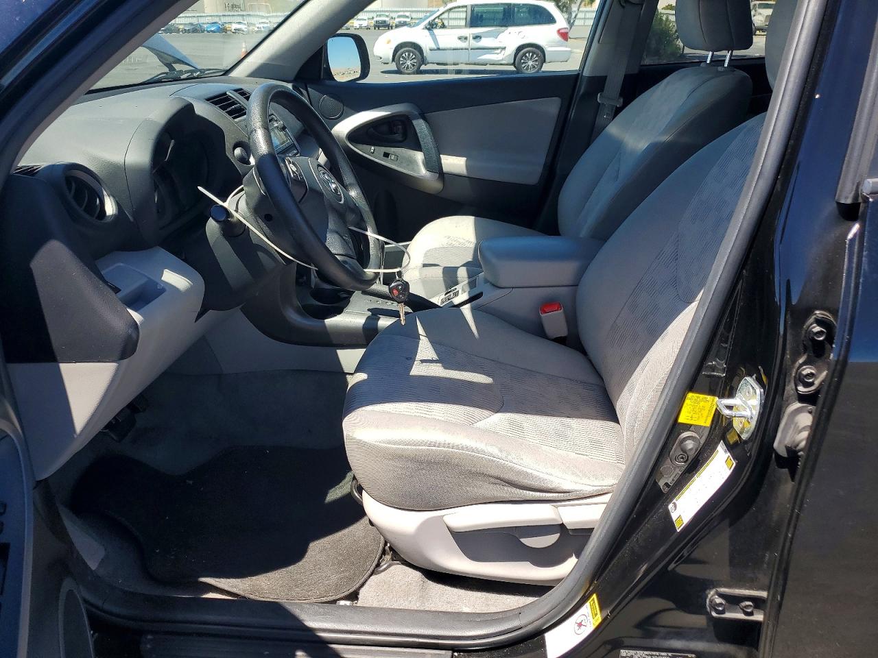 2012 Toyota Rav4 Base Black vin: 2T3ZF4DV7CW145409