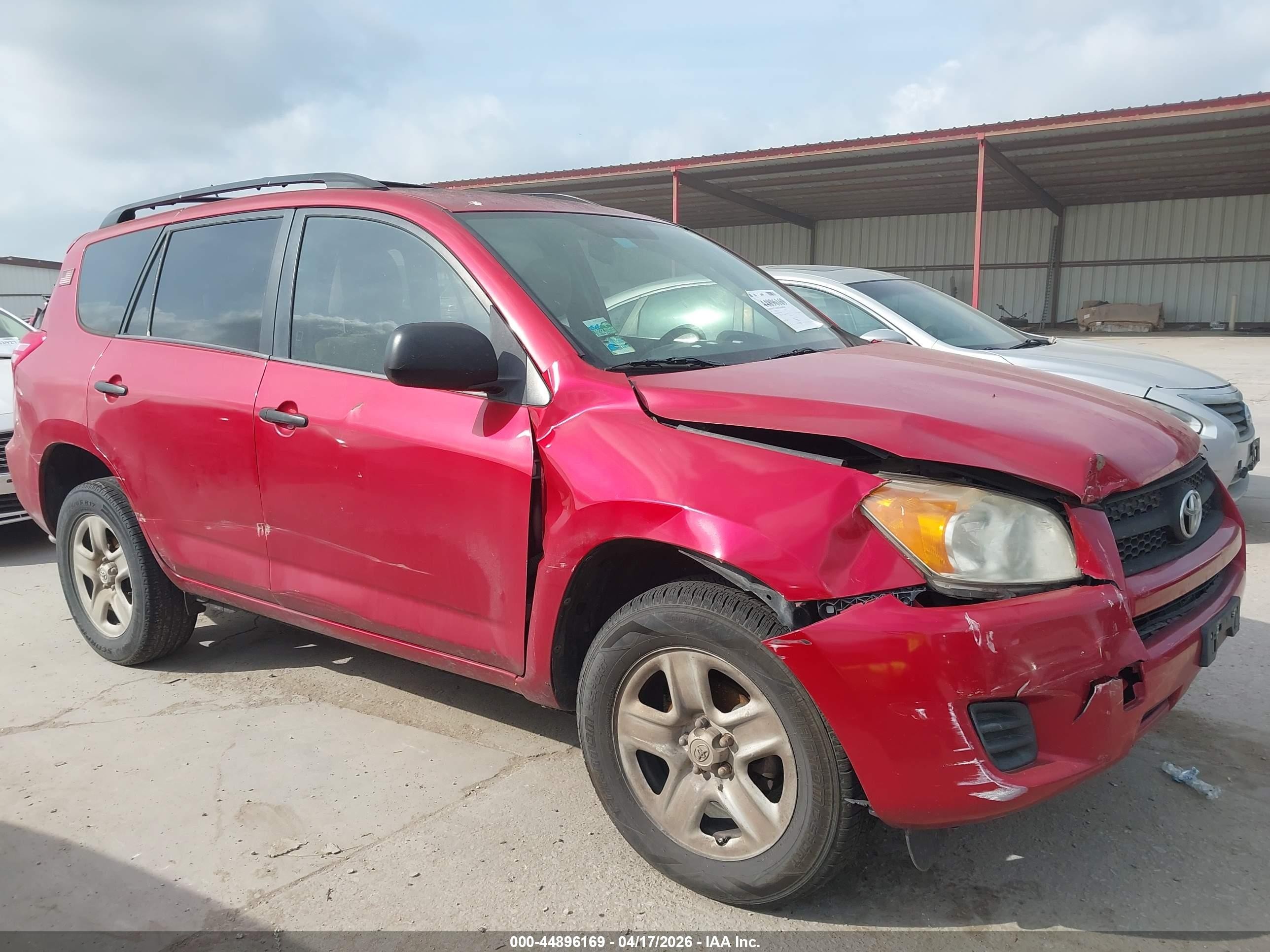 2010 Toyota Rav4   Red vin: 2T3ZF4DV8AW027589