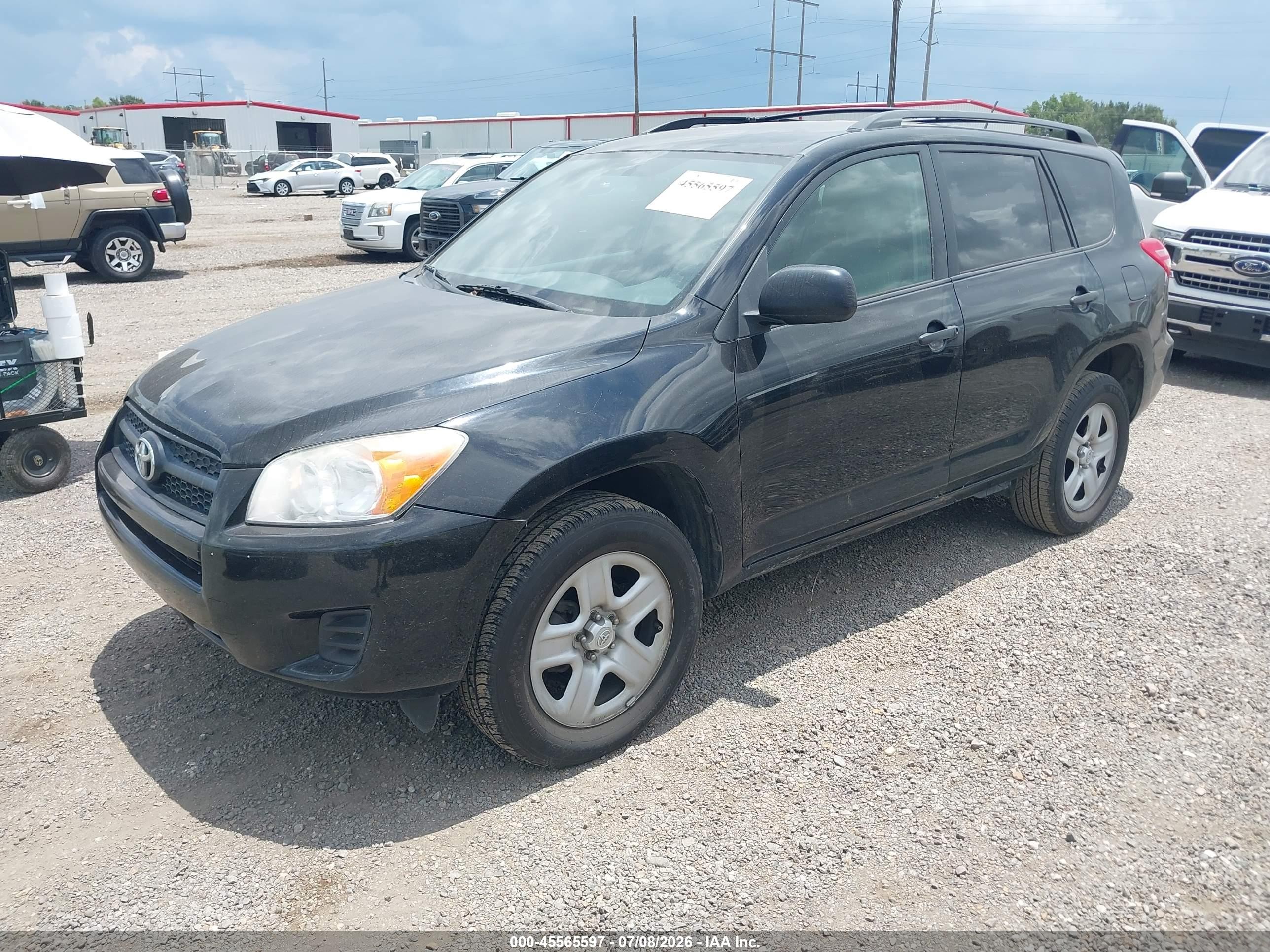 2010 Toyota Rav4   Black vin: 2T3ZF4DV8AW029679
