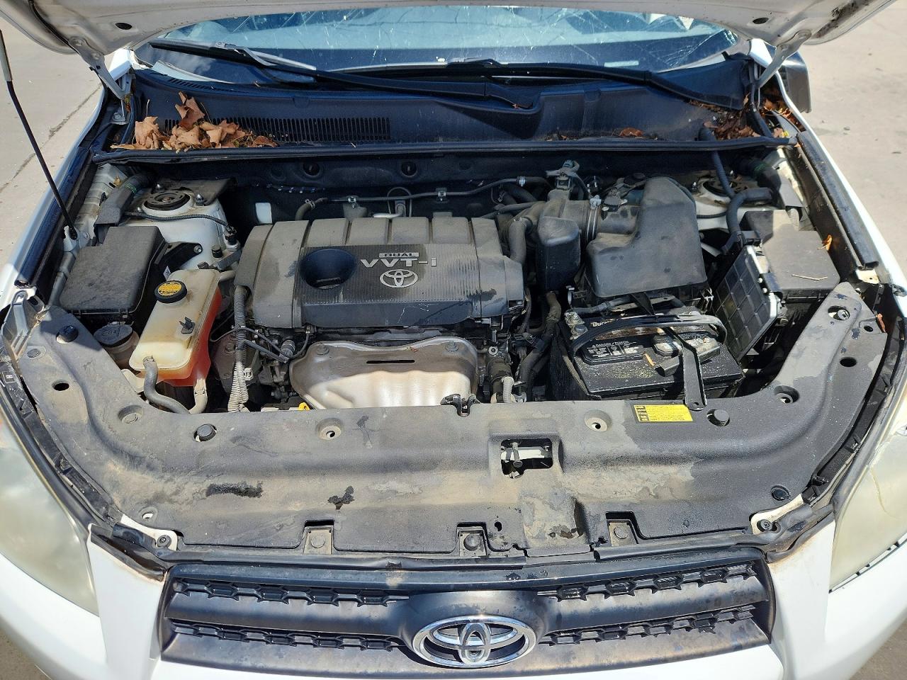 2010 Toyota Rav4 Base White vin: 2T3ZF4DV8AW045574