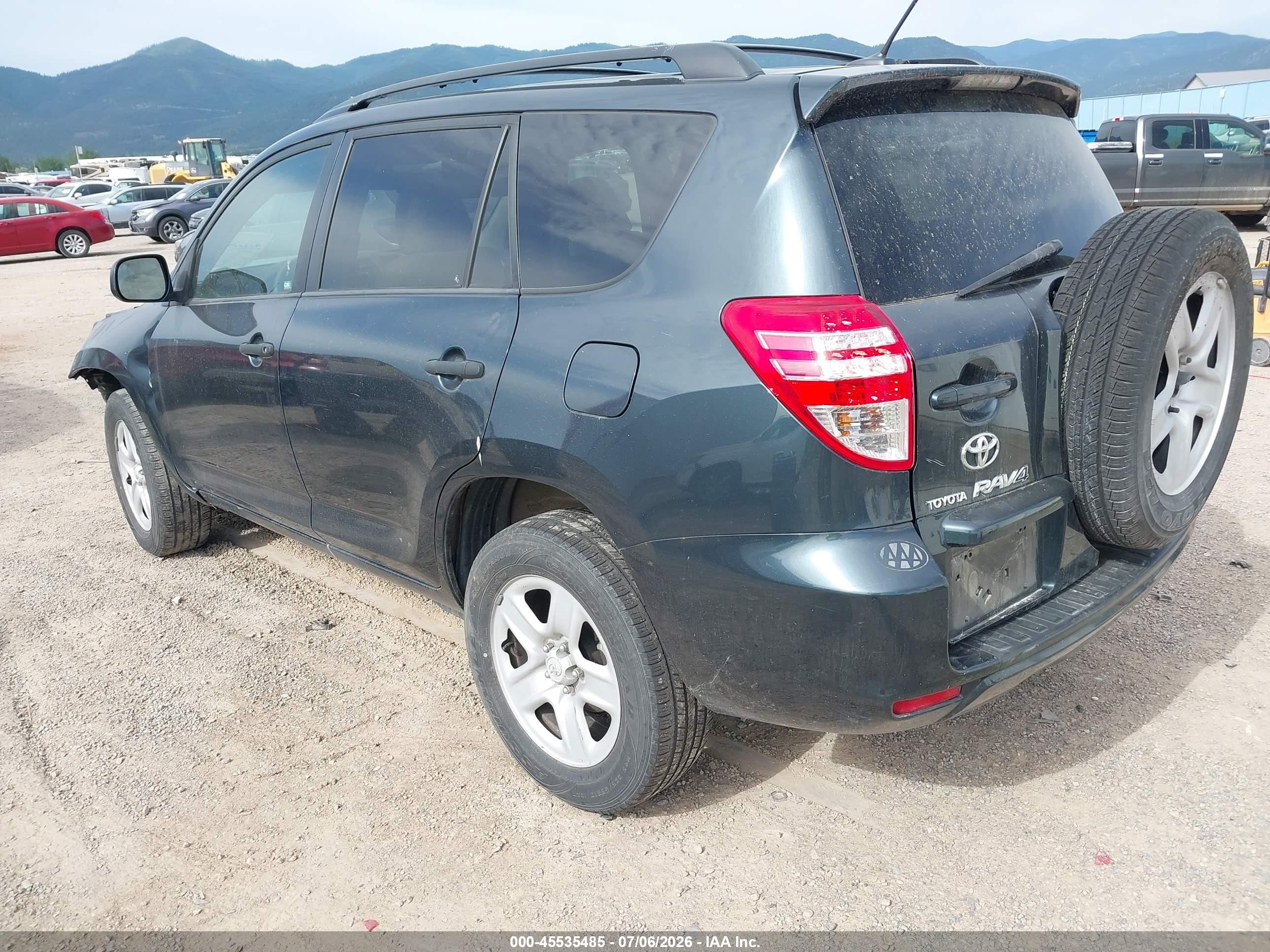 2010 Toyota Rav4   Gray vin: 2T3ZF4DV8AW048958