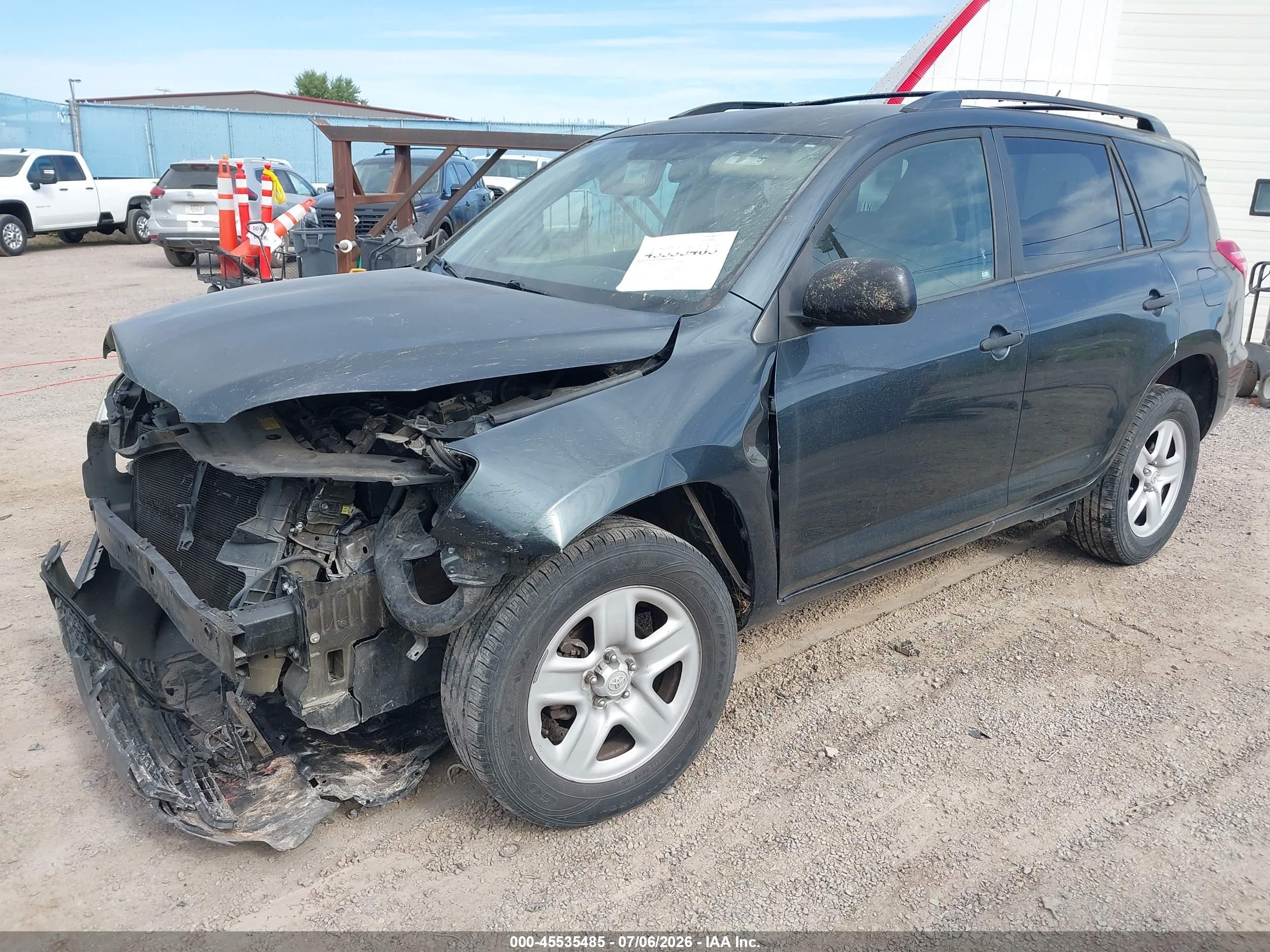 2010 Toyota Rav4   Gray vin: 2T3ZF4DV8AW048958