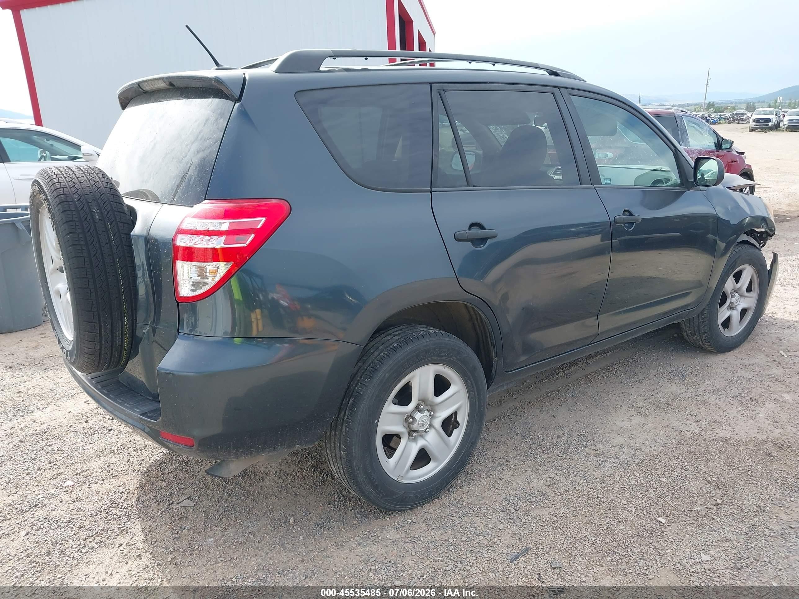 2010 Toyota Rav4   Gray vin: 2T3ZF4DV8AW048958