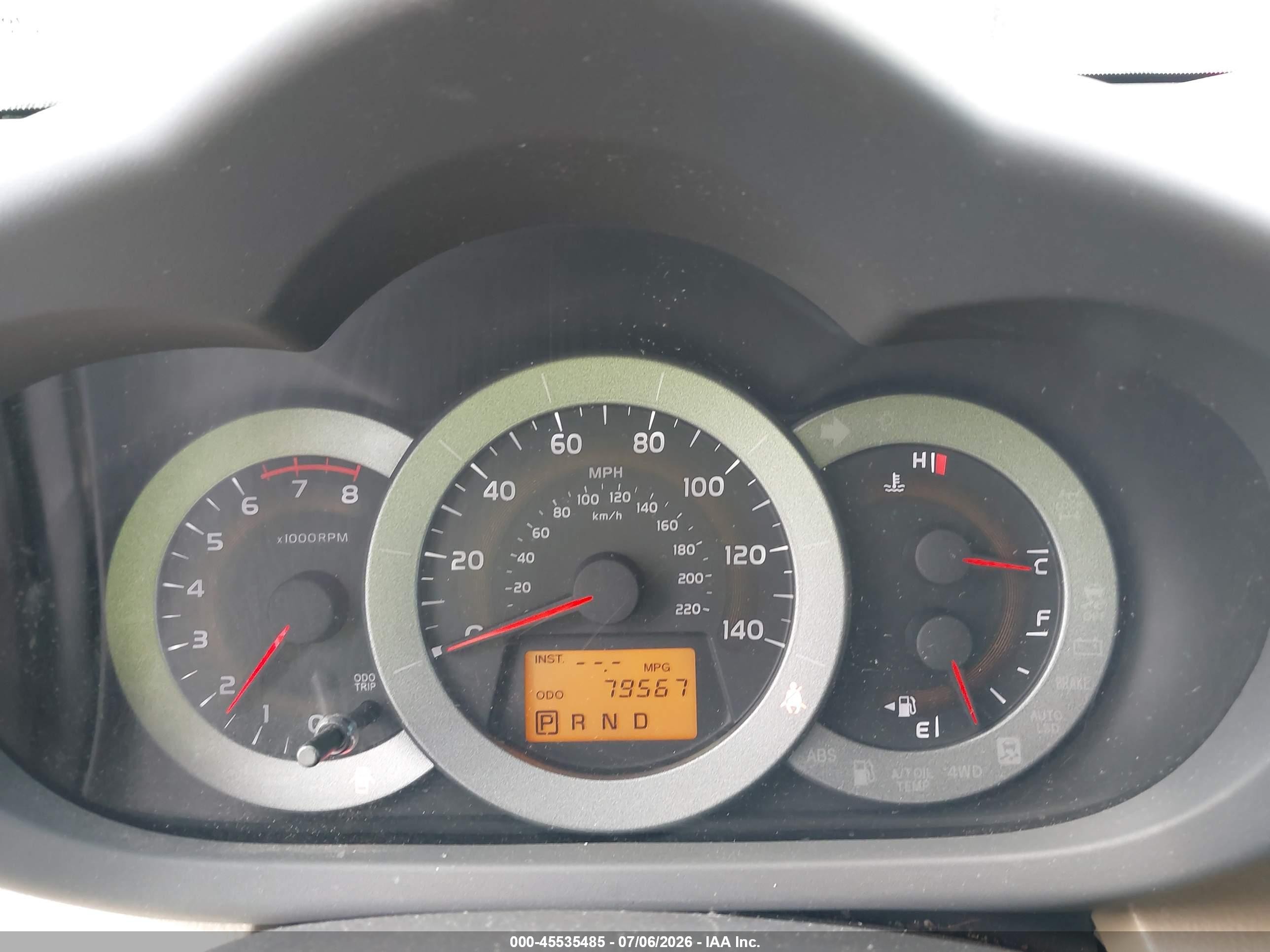 2010 Toyota Rav4   Gray vin: 2T3ZF4DV8AW048958