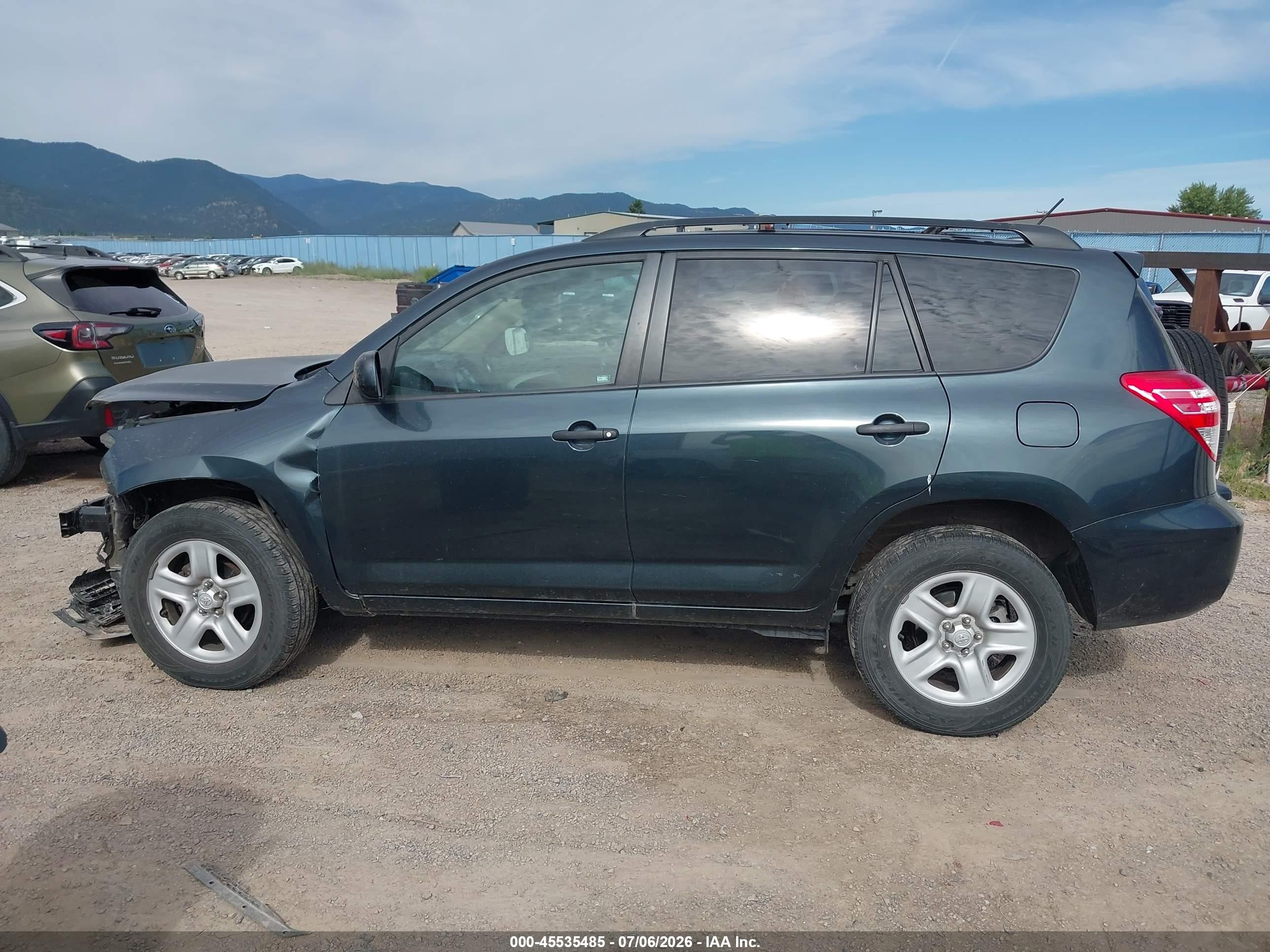 2010 Toyota Rav4   Gray vin: 2T3ZF4DV8AW048958