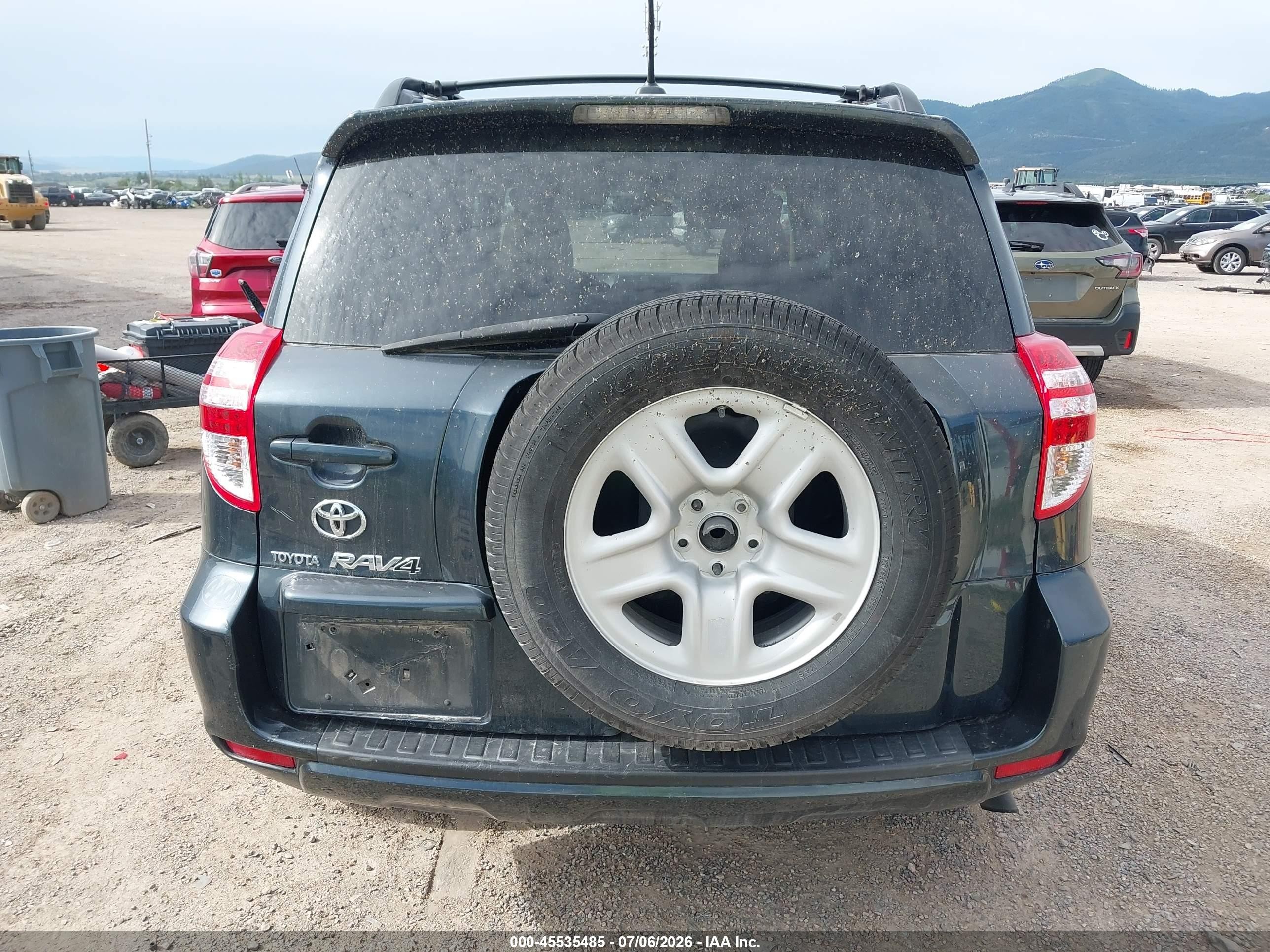 2010 Toyota Rav4   Gray vin: 2T3ZF4DV8AW048958