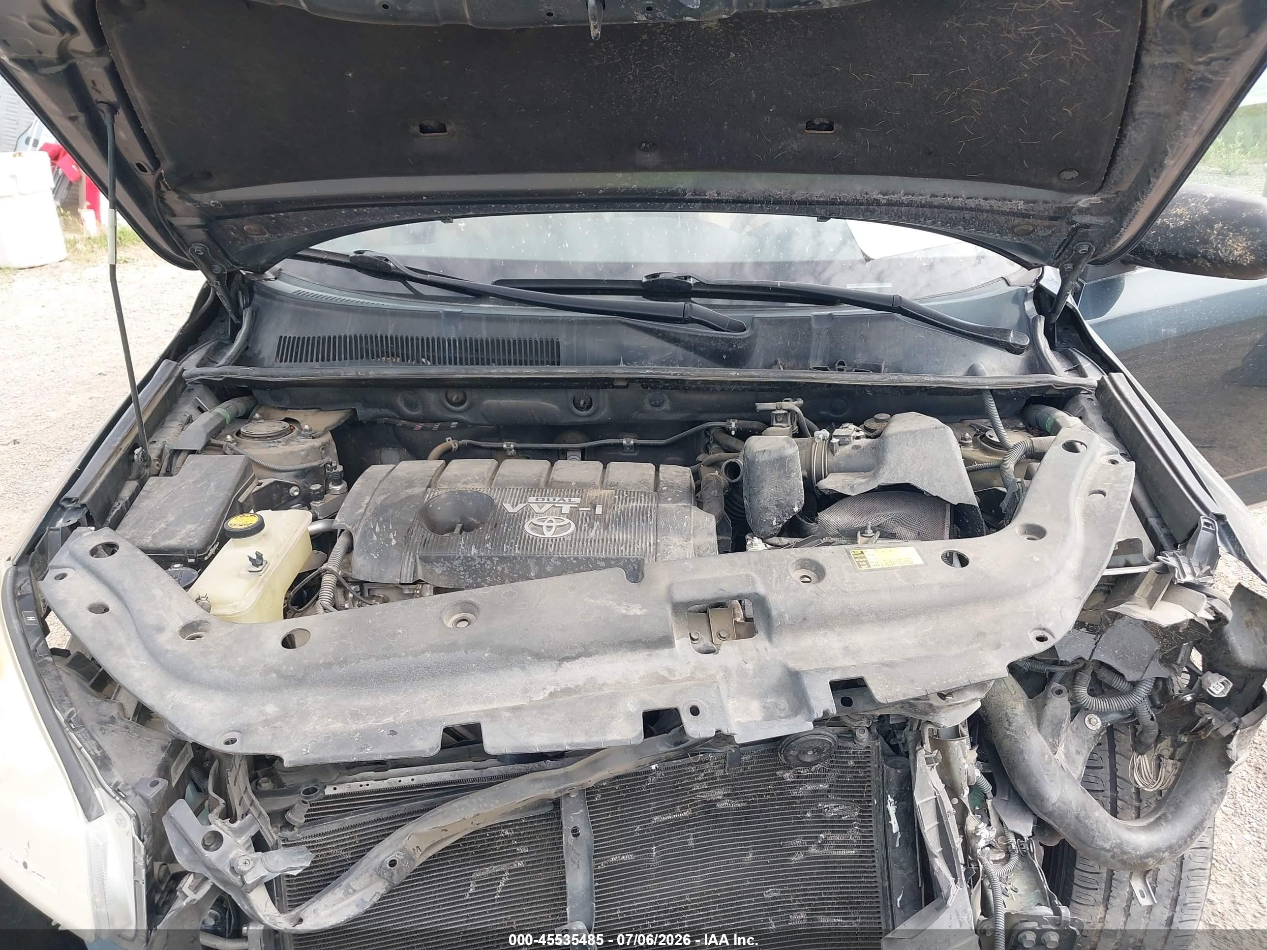 2010 Toyota Rav4   Gray vin: 2T3ZF4DV8AW048958