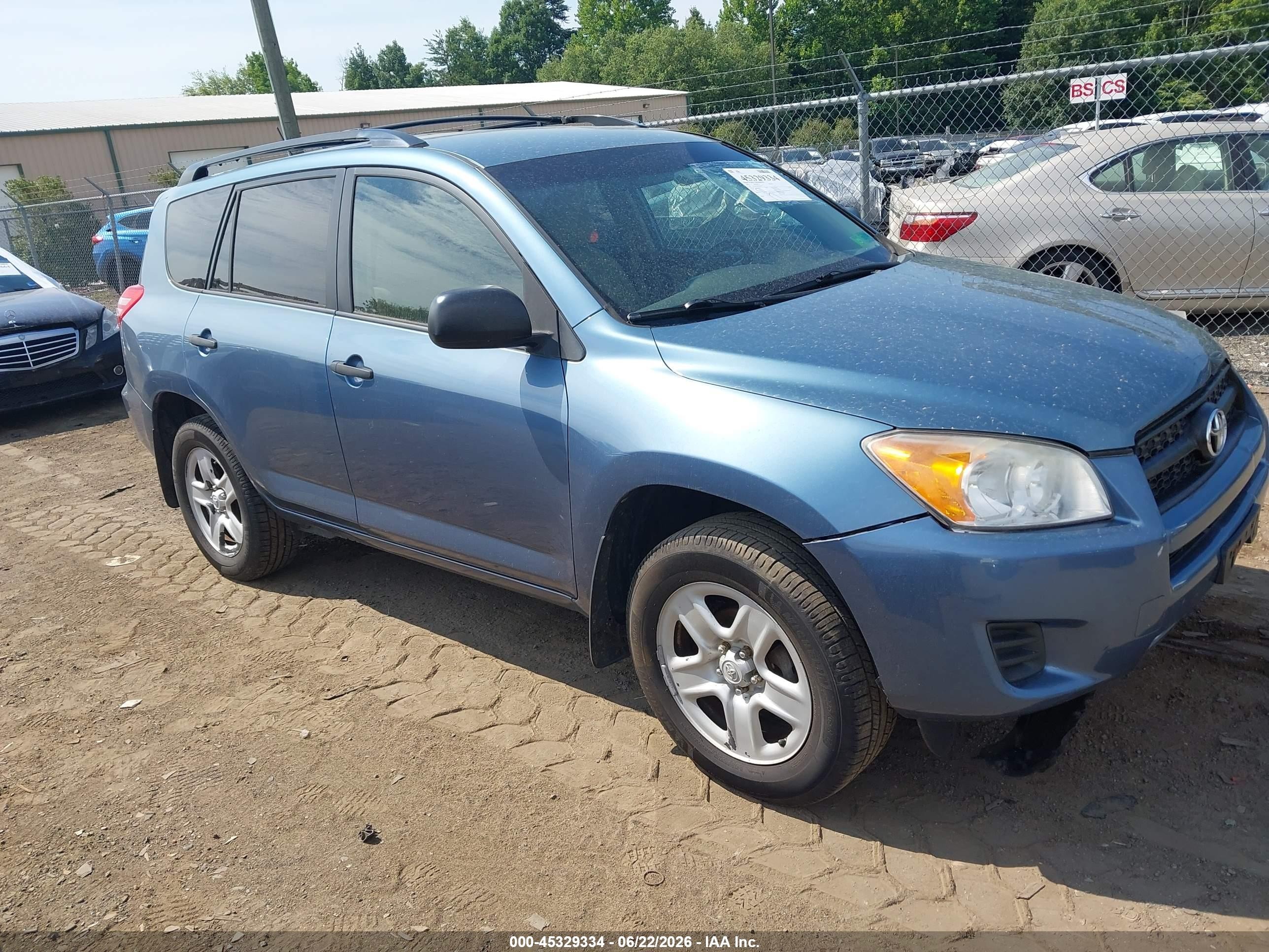 2011 Toyota Rav4   Blue vin: 2T3ZF4DV8BW063140