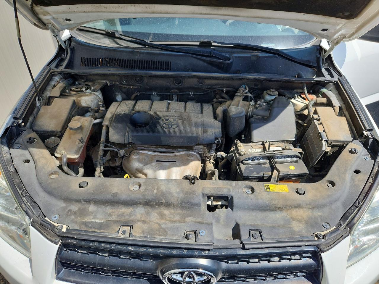 2011 Toyota Rav4 Base White vin: 2T3ZF4DV8BW081573
