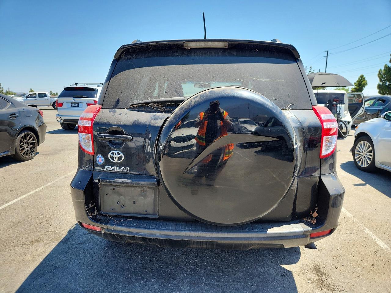 2011 Toyota Rav4 Base Black vin: 2T3ZF4DV8BW086787