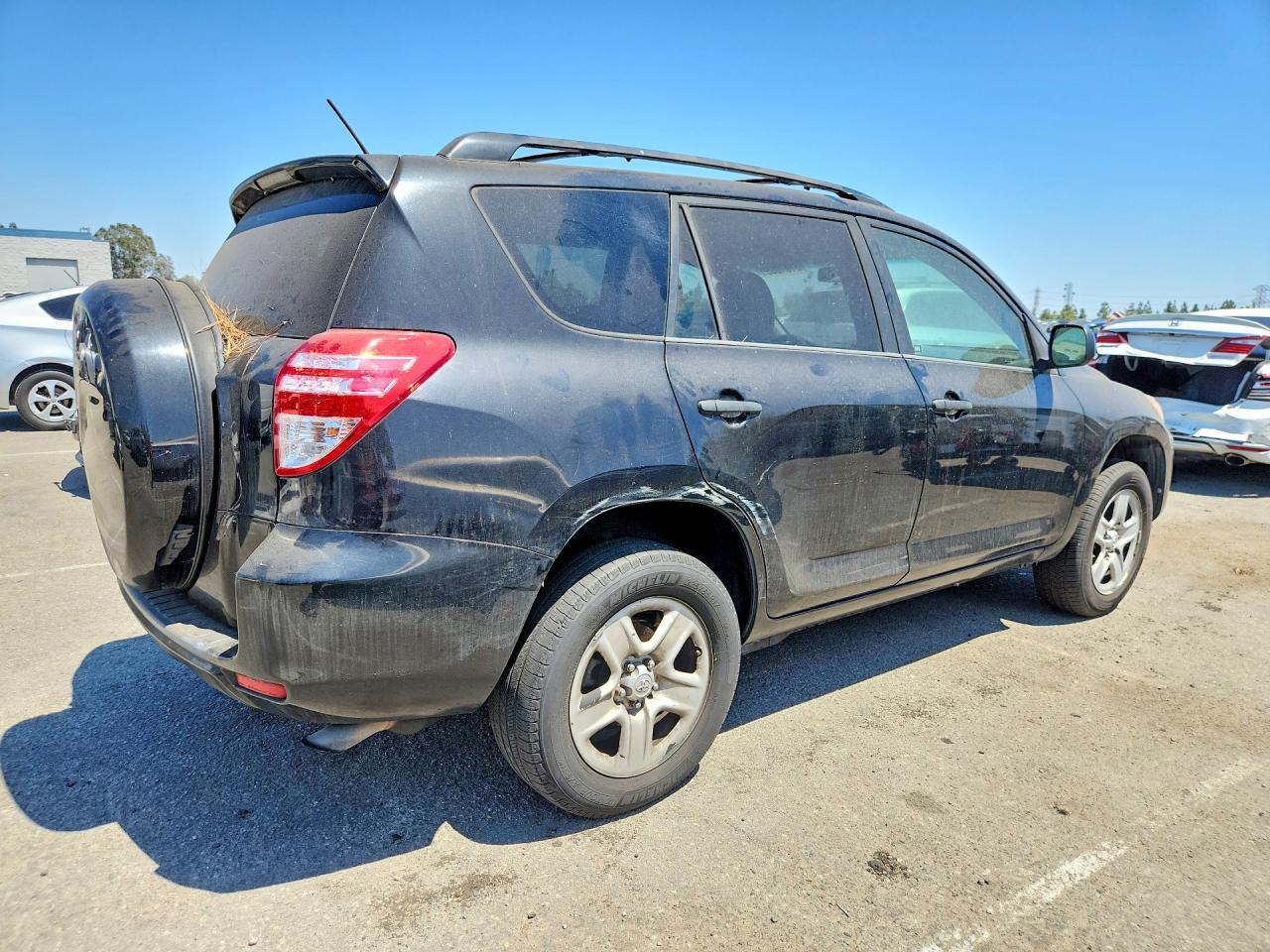 2011 Toyota Rav4 Base Black vin: 2T3ZF4DV8BW086787