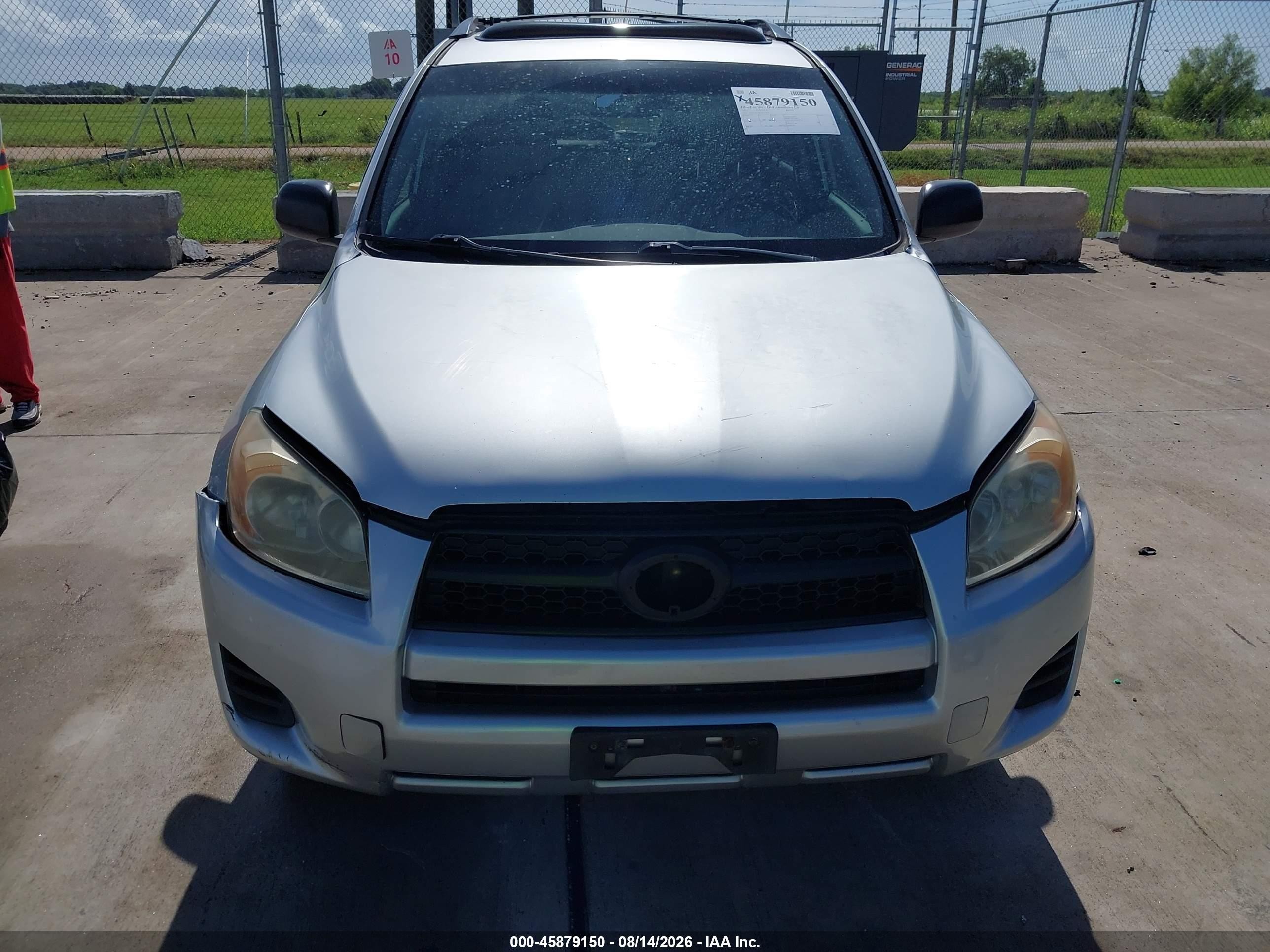 2012 Toyota Rav4   Silver vin: 2T3ZF4DV8CW110619