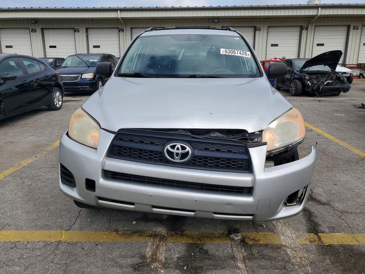 2012 Toyota Rav4 Base Silver vin: 2T3ZF4DV8CW117389