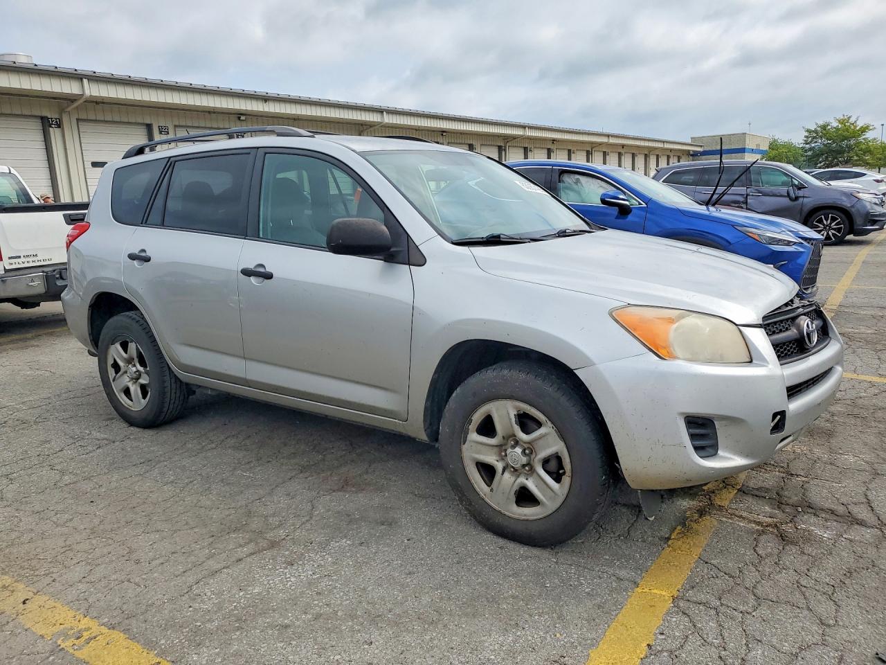 2012 Toyota Rav4 Base Silver vin: 2T3ZF4DV8CW117389