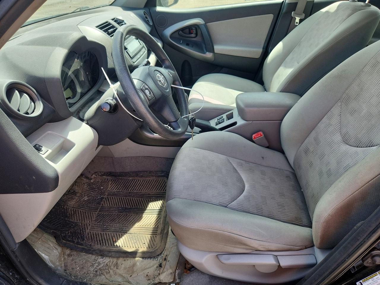2012 Toyota Rav4 Base Black vin: 2T3ZF4DV8CW128439