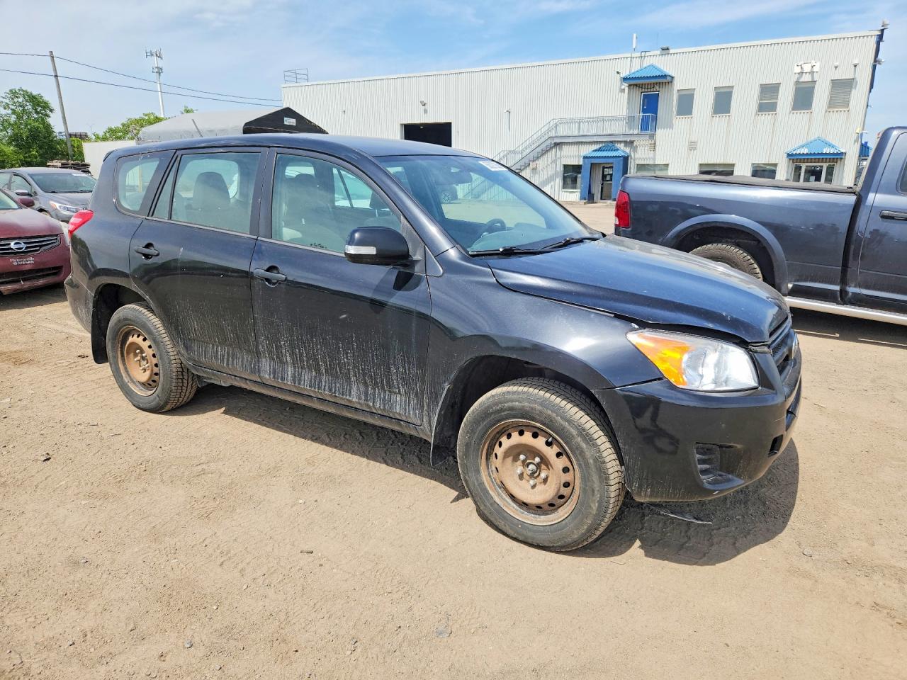 2012 Toyota Rav4 Base Black vin: 2T3ZF4DV8CW128439