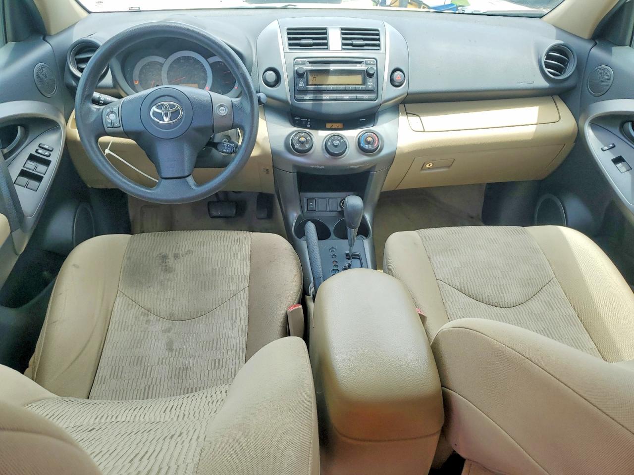 2012 Toyota Rav4 Base White vin: 2T3ZF4DV8CW131258