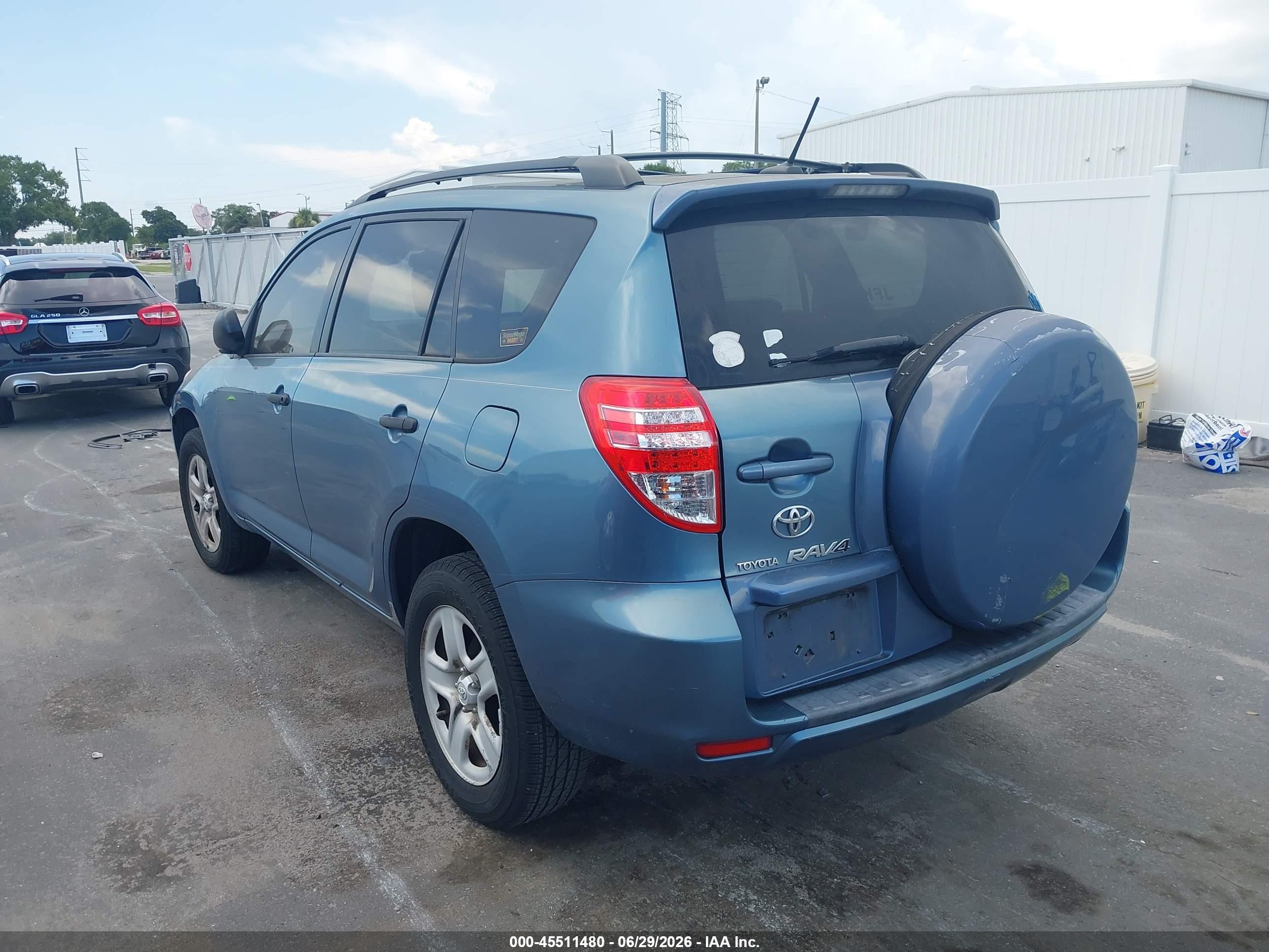 2010 Toyota Rav4   Light Blue vin: 2T3ZF4DV9AW019274
