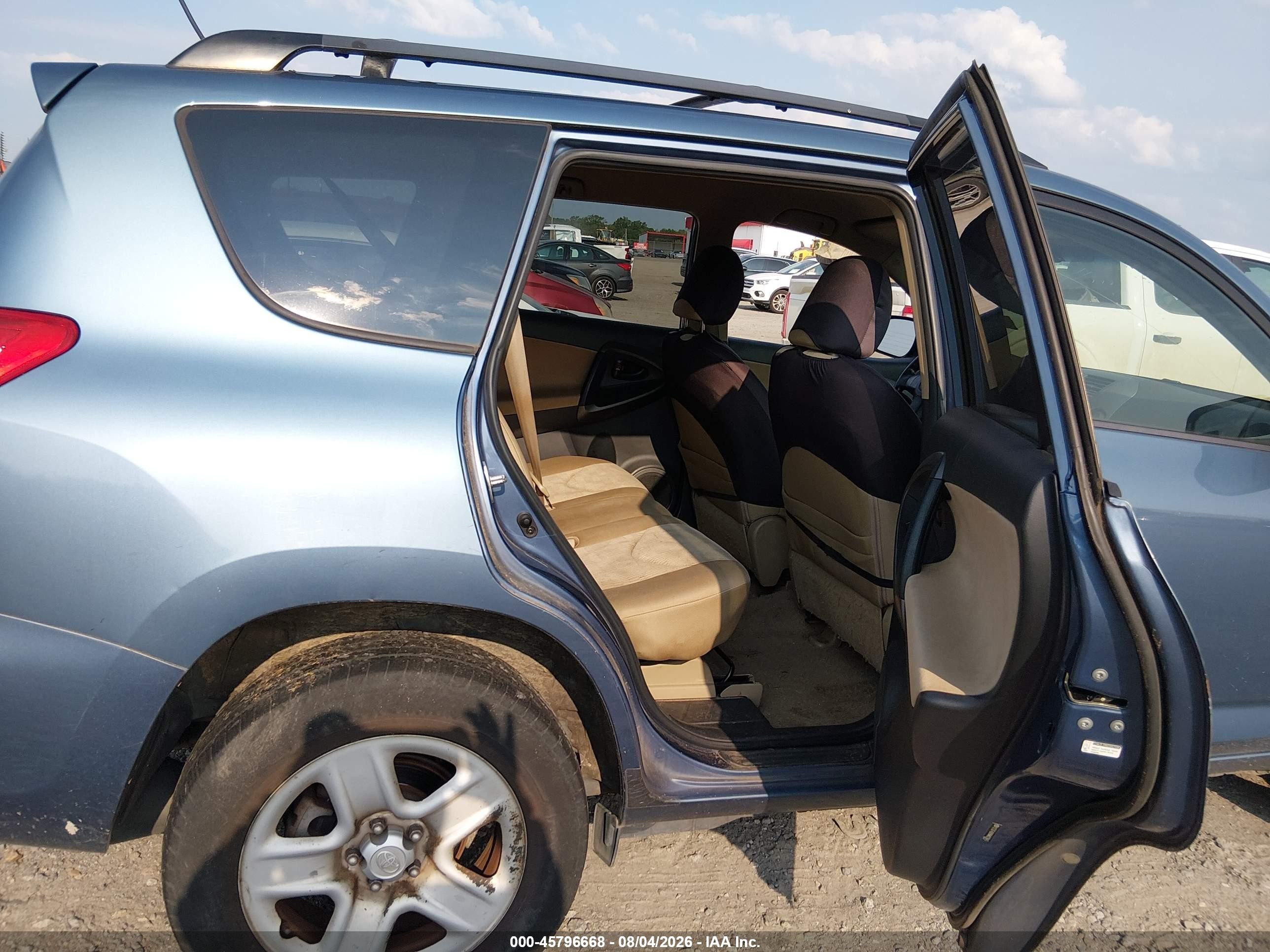 2010 Toyota Rav4   Blue vin: 2T3ZF4DV9AW023843