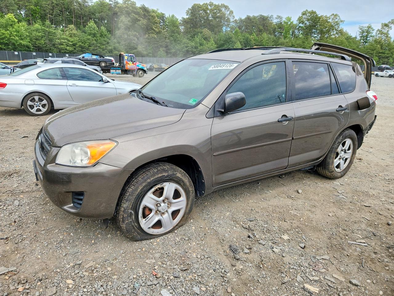 2010 Toyota Rav4 Base Brown vin: 2T3ZF4DV9AW034129