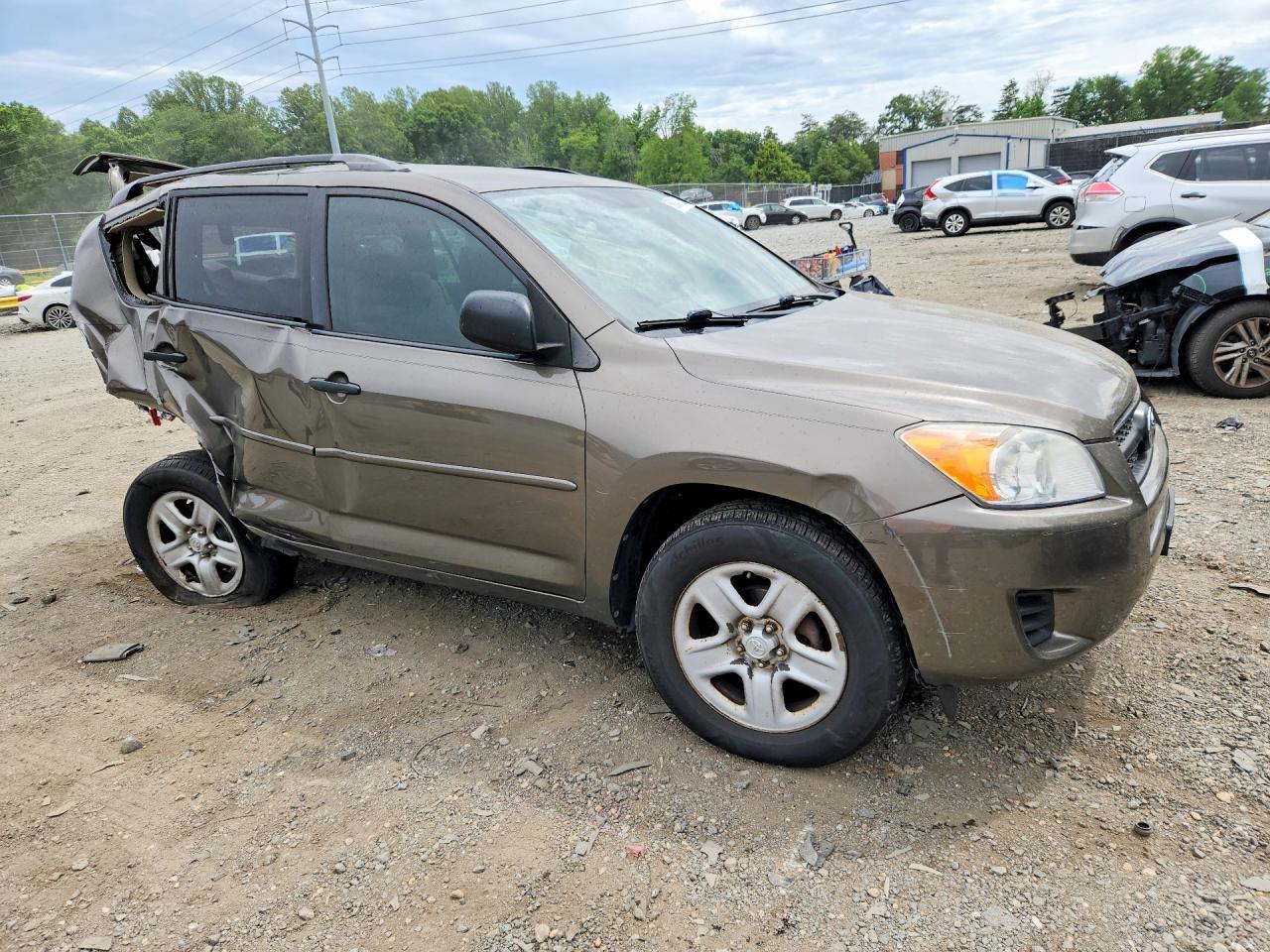 2010 Toyota Rav4 Base Brown vin: 2T3ZF4DV9AW034129
