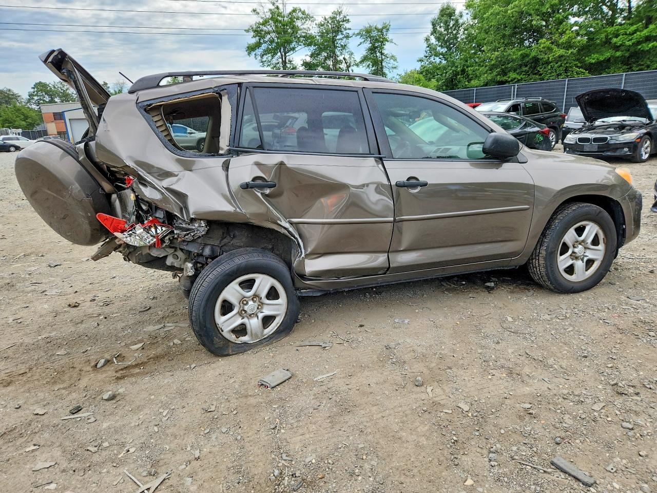 2010 Toyota Rav4 Base Brown vin: 2T3ZF4DV9AW034129