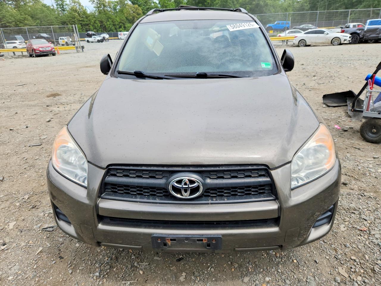2010 Toyota Rav4 Base Brown vin: 2T3ZF4DV9AW034129