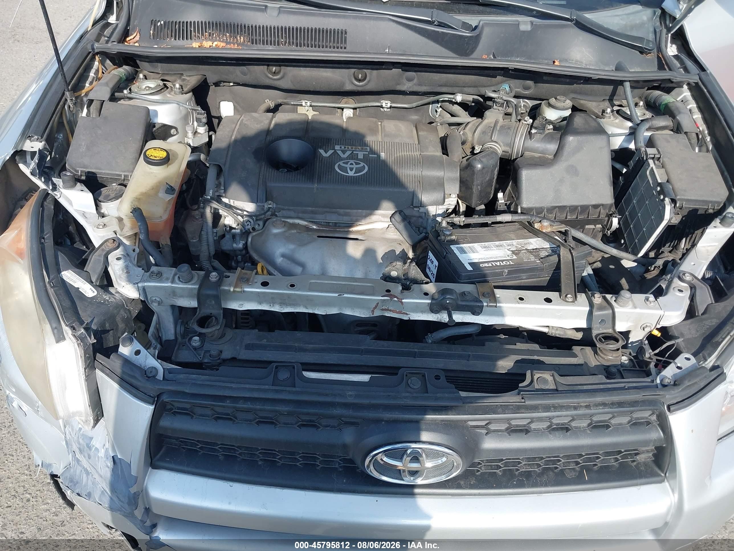 2010 Toyota Rav4   Silver vin: 2T3ZF4DV9AW041646