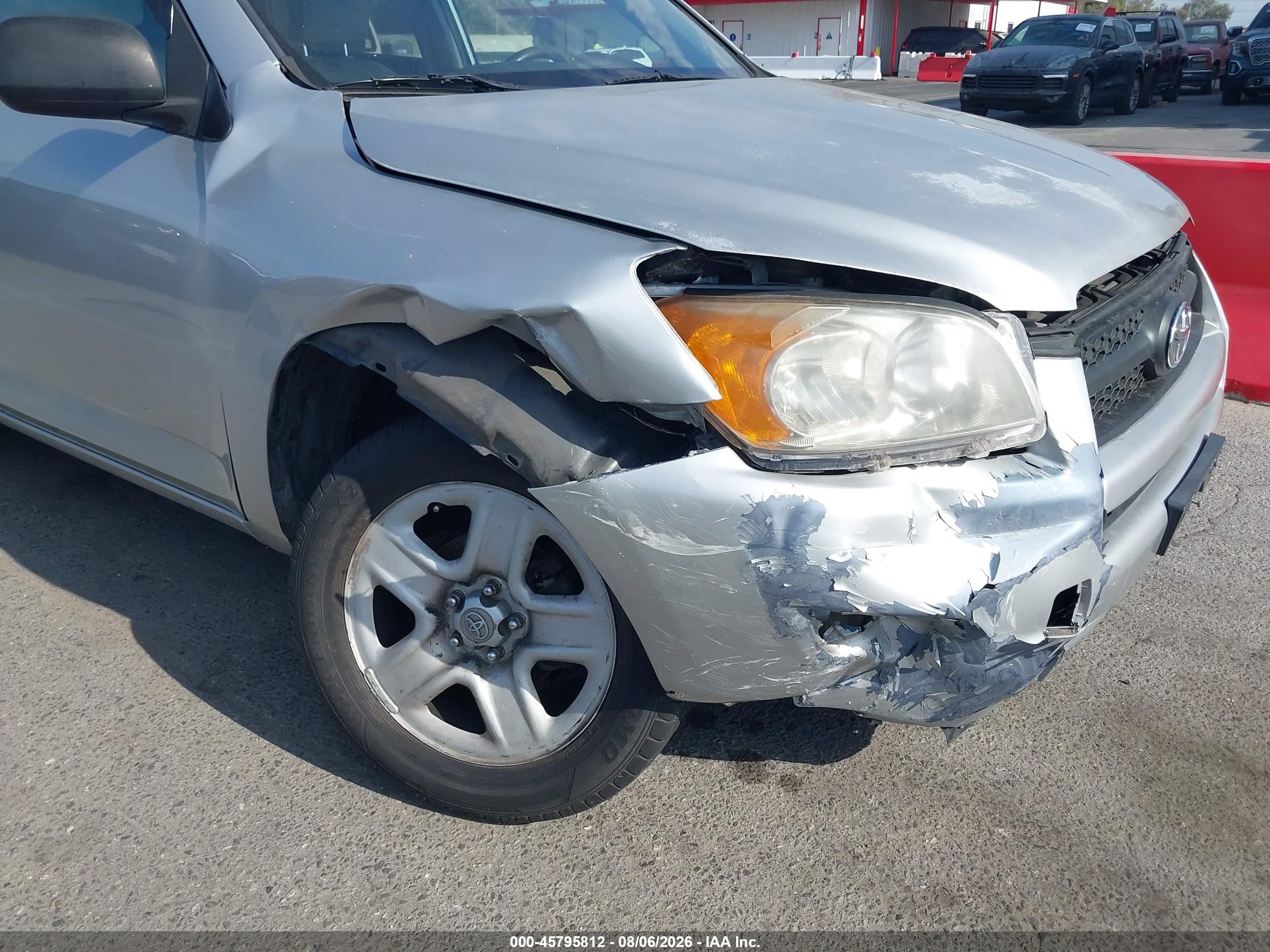 2010 Toyota Rav4   Silver vin: 2T3ZF4DV9AW041646
