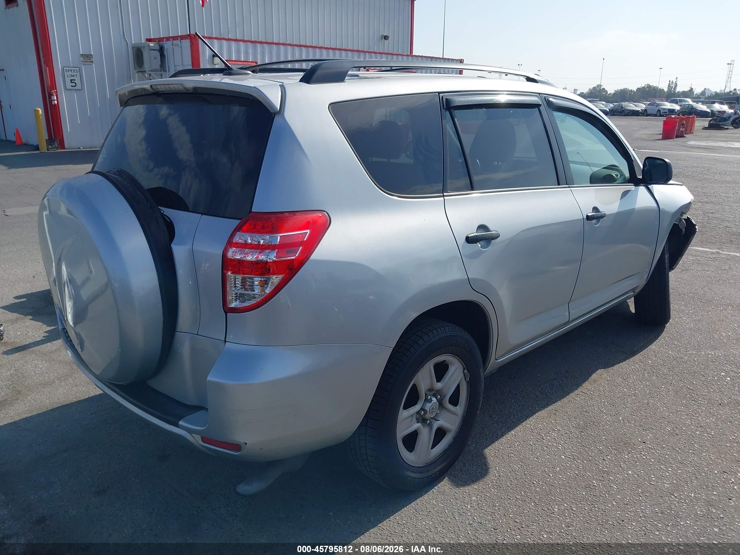2010 Toyota Rav4   Silver vin: 2T3ZF4DV9AW041646