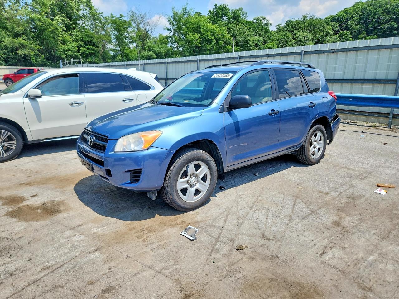 2010 Toyota Rav4 Base Blue vin: 2T3ZF4DV9AW042828