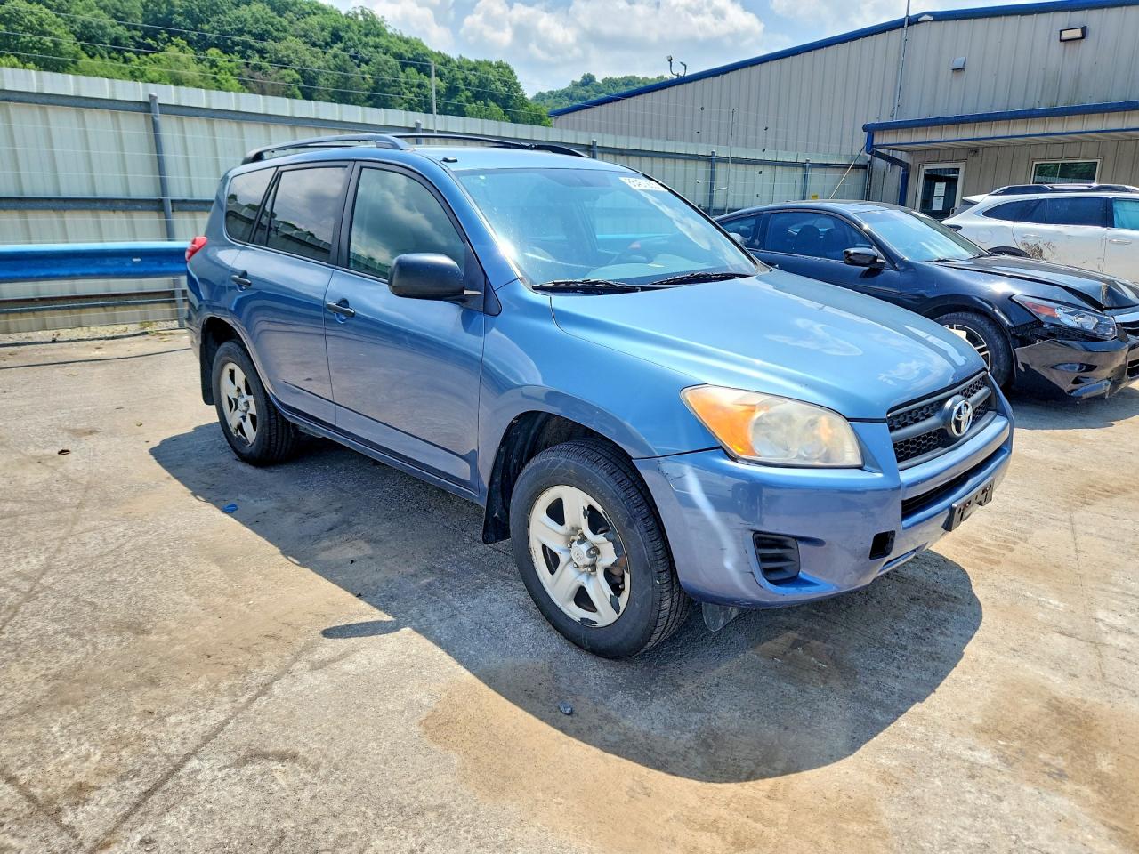 2010 Toyota Rav4 Base Blue vin: 2T3ZF4DV9AW042828