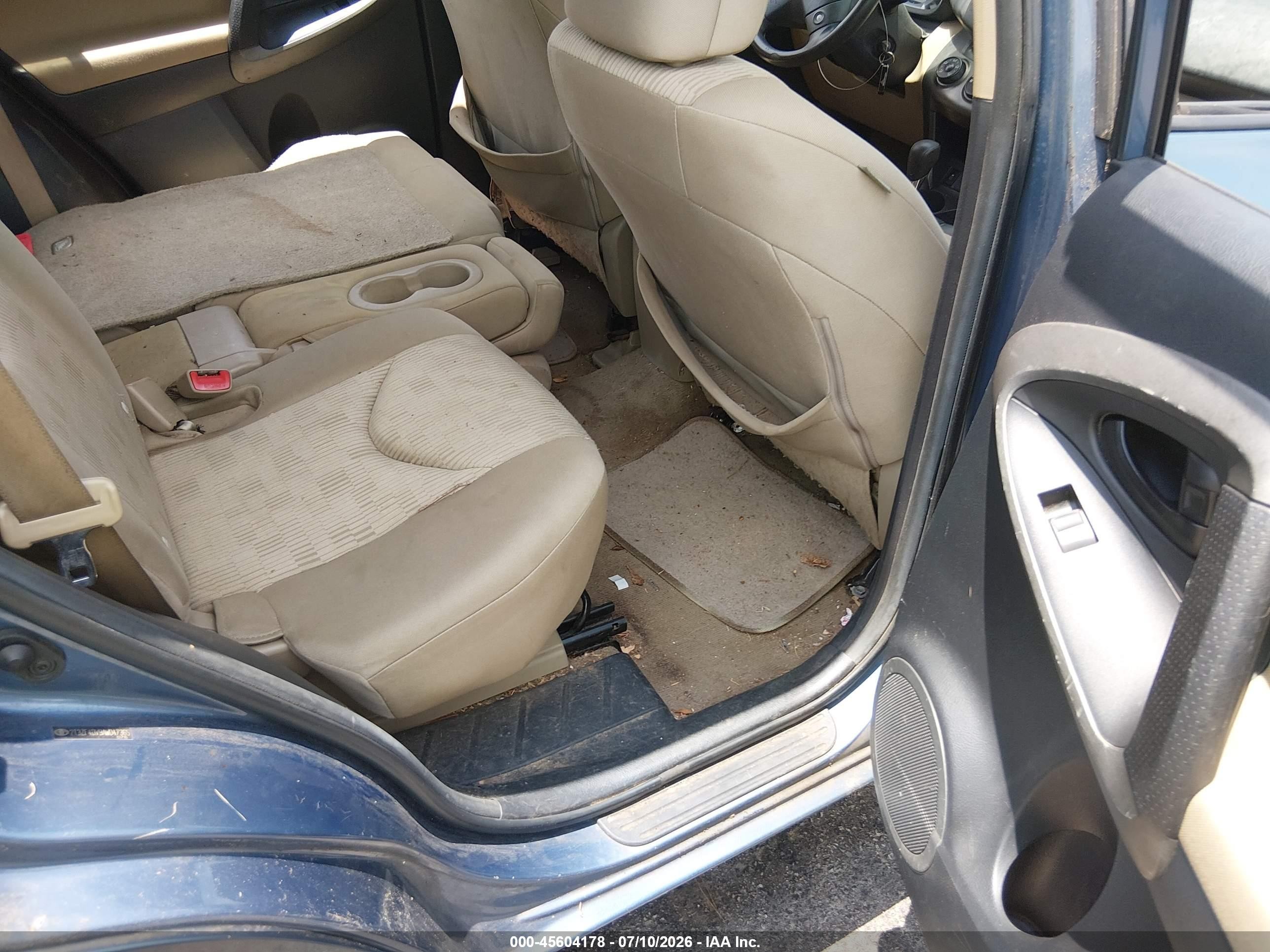 2010 Toyota Rav4   Light Blue vin: 2T3ZF4DV9AW047365