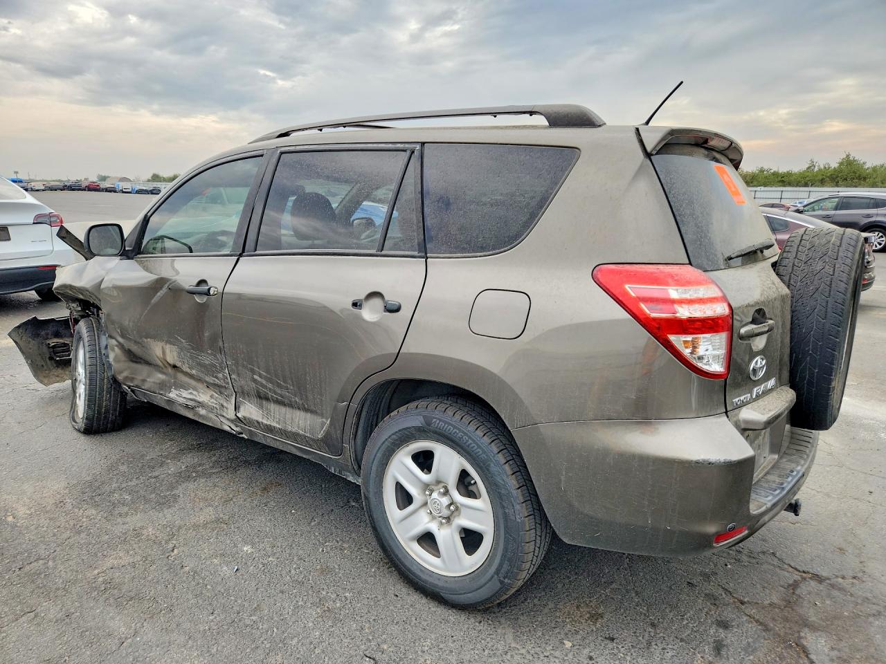 2010 Toyota Rav4 Base Gray vin: 2T3ZF4DV9AW051383