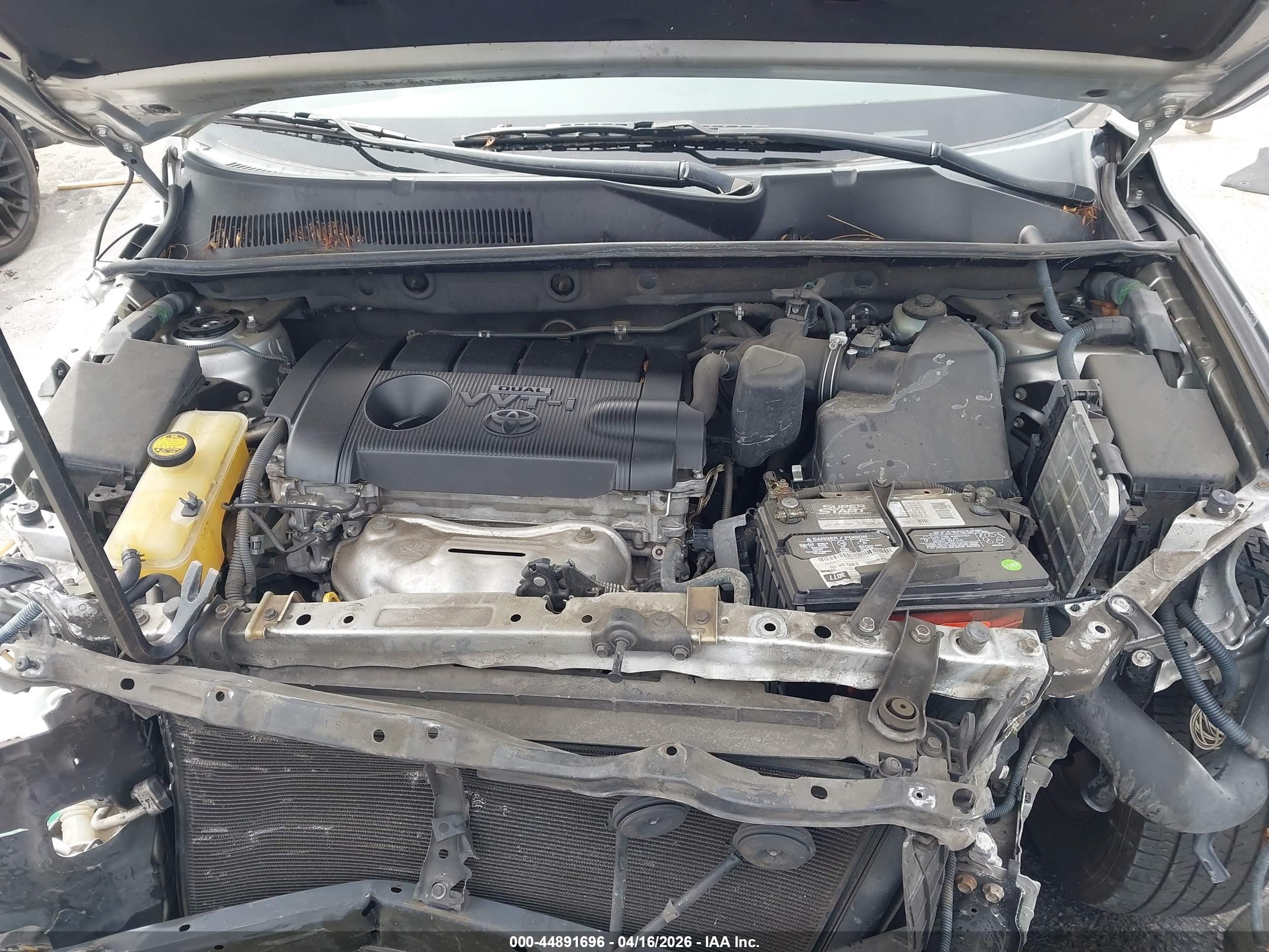 2011 Toyota Rav4   Silver vin: 2T3ZF4DV9BW068976