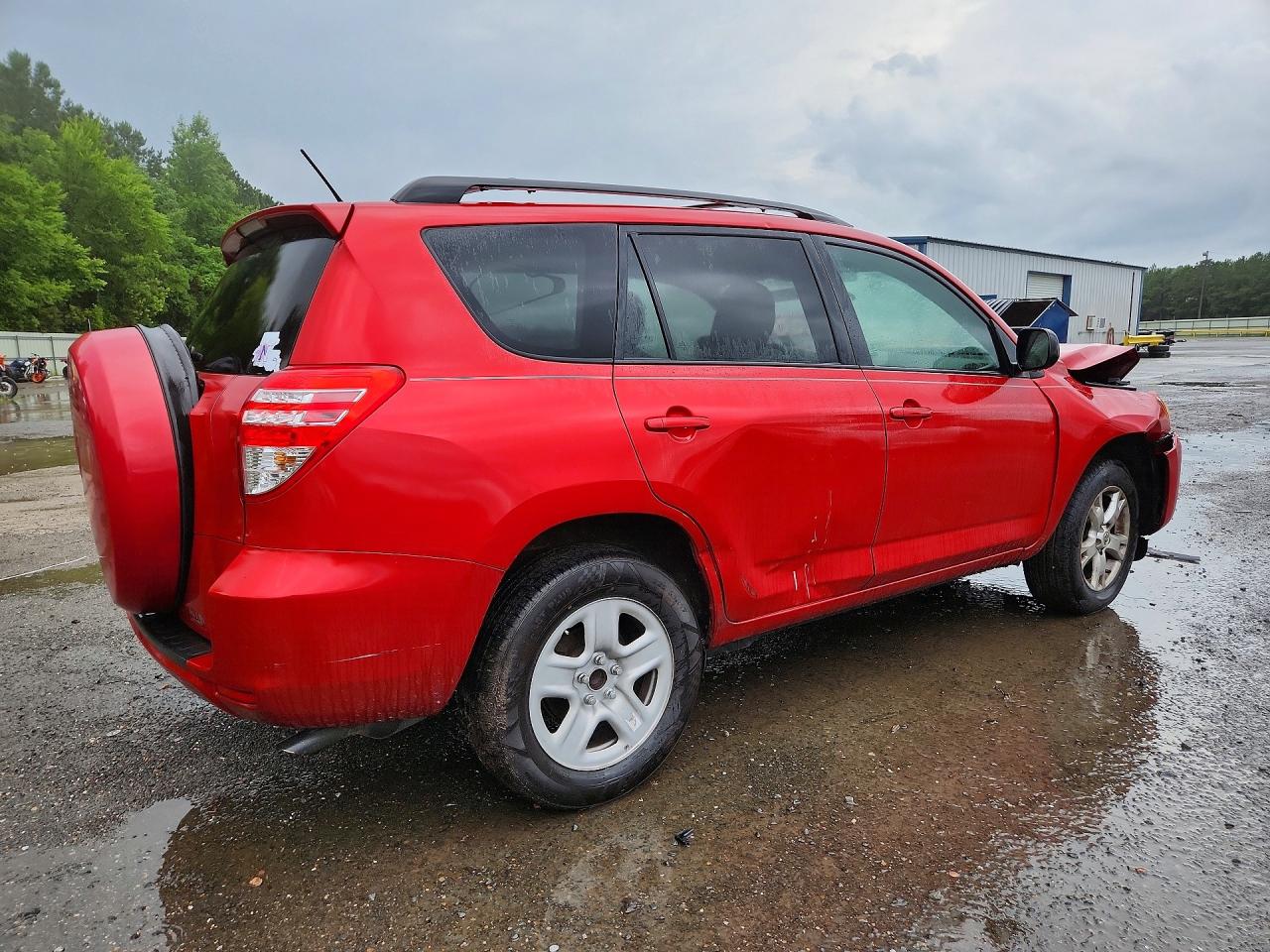 2011 Toyota Rav4 Base Red vin: 2T3ZF4DV9BW080402