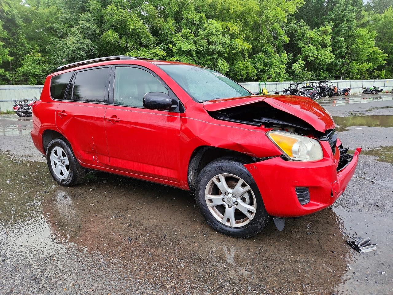 2011 Toyota Rav4 Base Red vin: 2T3ZF4DV9BW080402