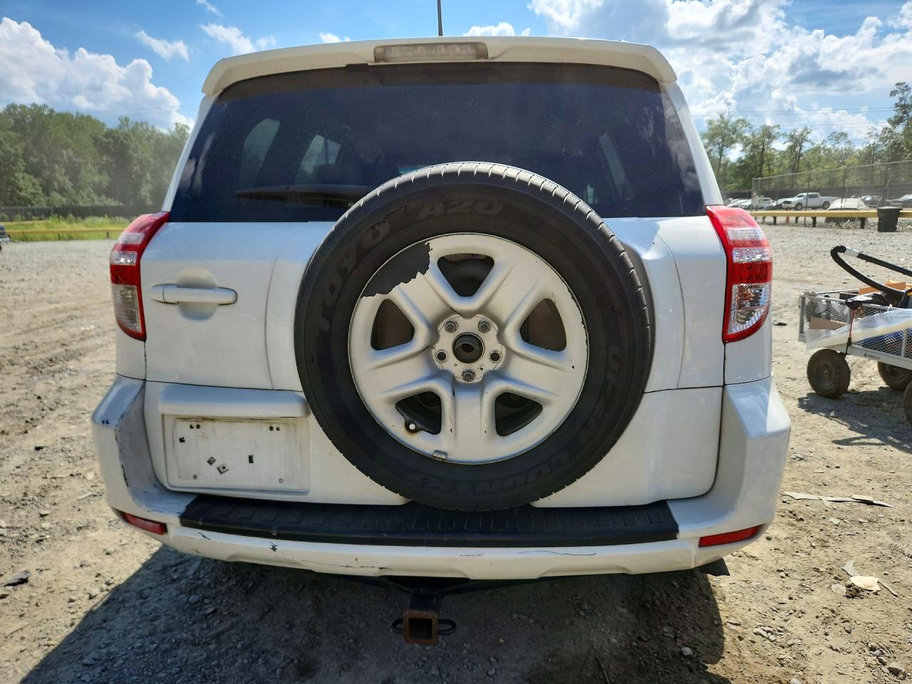 2011 Toyota Rav4 Base Белый vin: 2T3ZF4DV9BW082117