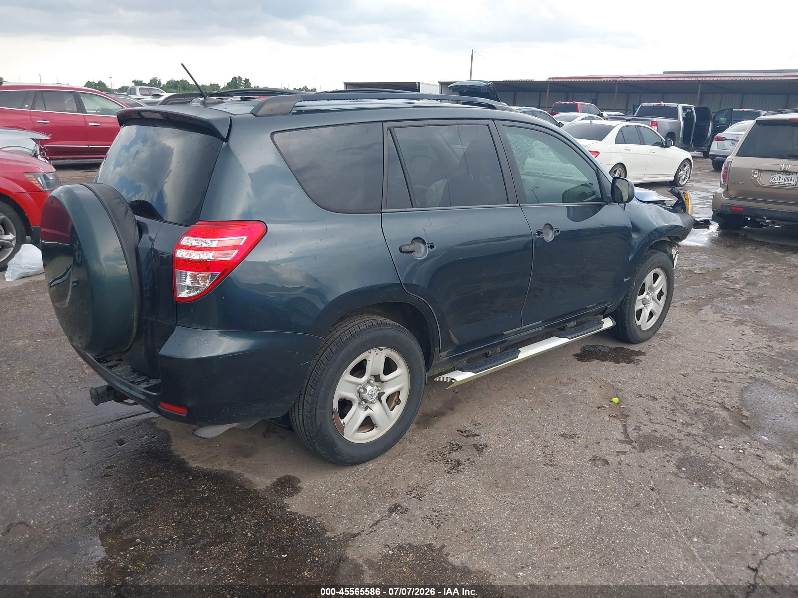 2011 Toyota Rav4   Blue vin: 2T3ZF4DV9BW084465