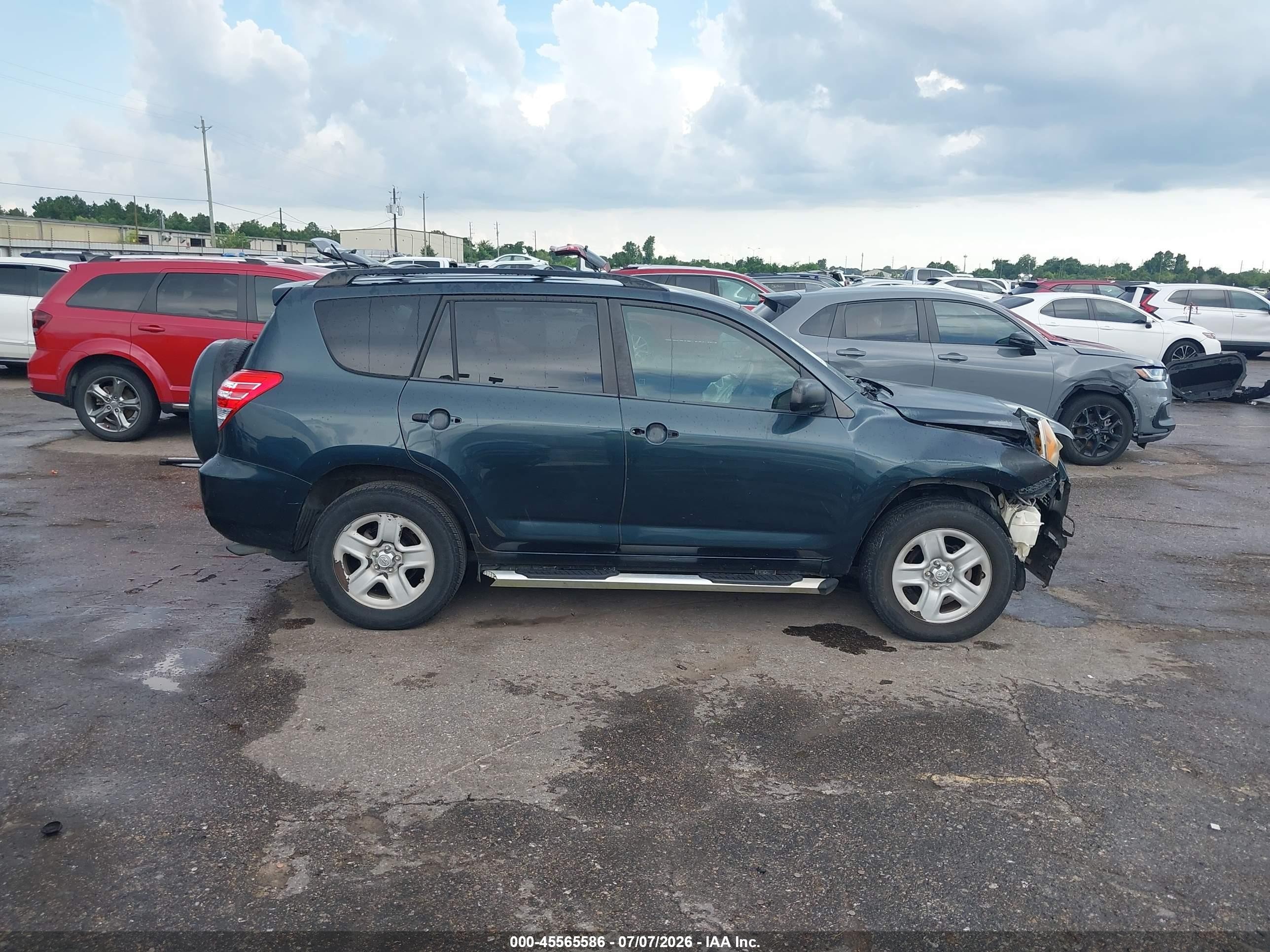 2011 Toyota Rav4   Blue vin: 2T3ZF4DV9BW084465
