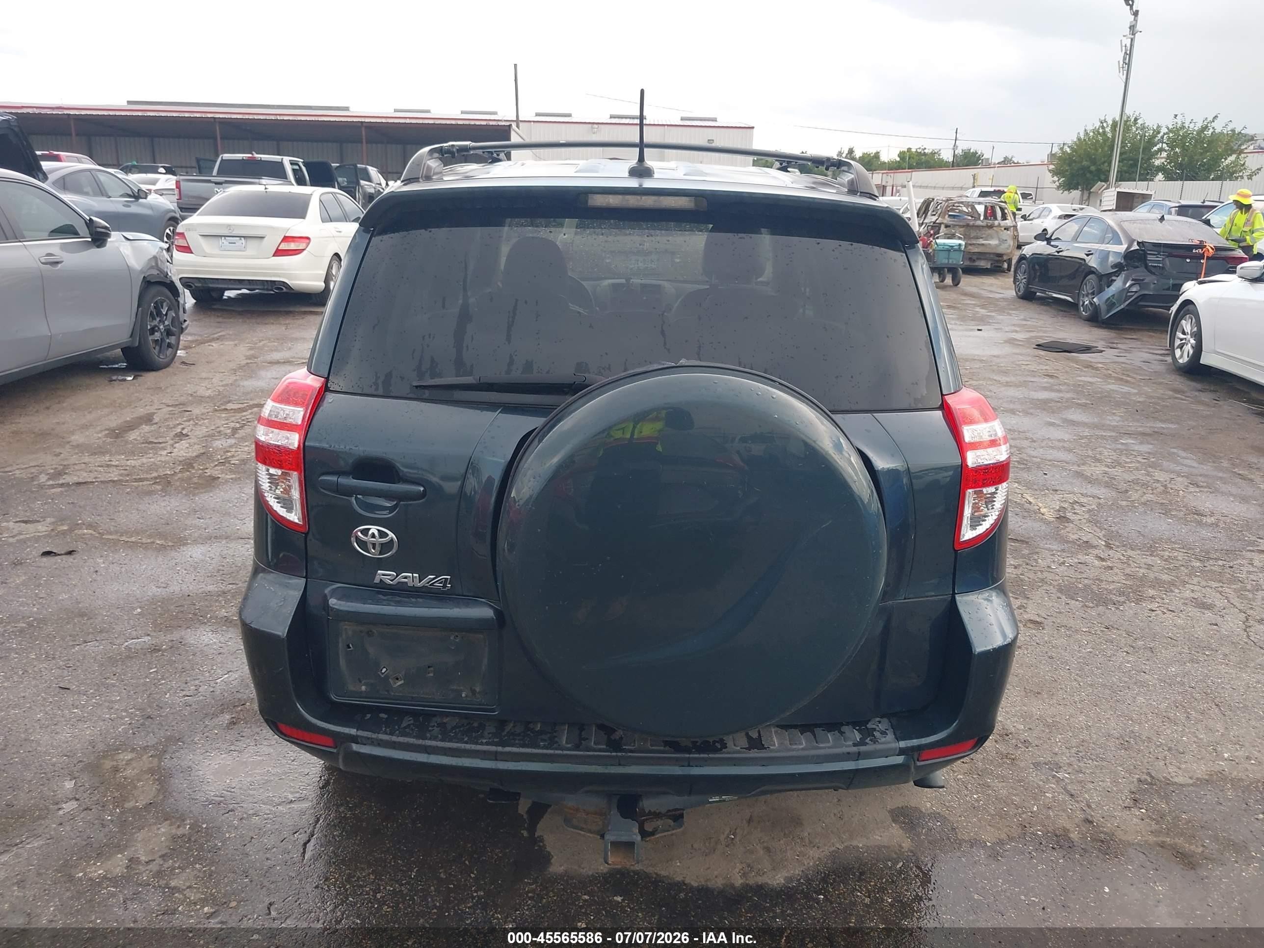 2011 Toyota Rav4   Blue vin: 2T3ZF4DV9BW084465
