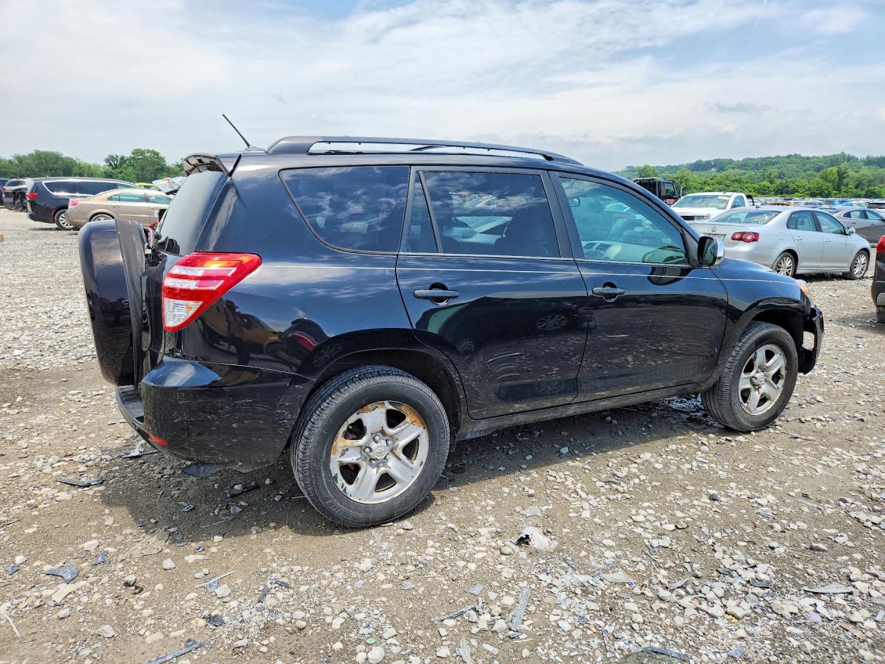 2011 Toyota Rav4 Base Black vin: 2T3ZF4DV9BW098902