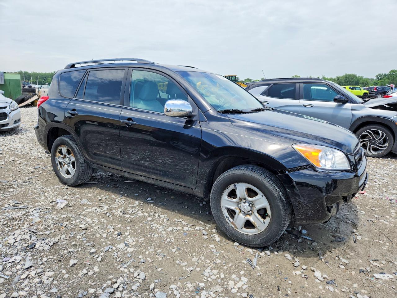 2011 Toyota Rav4 Base Black vin: 2T3ZF4DV9BW098902
