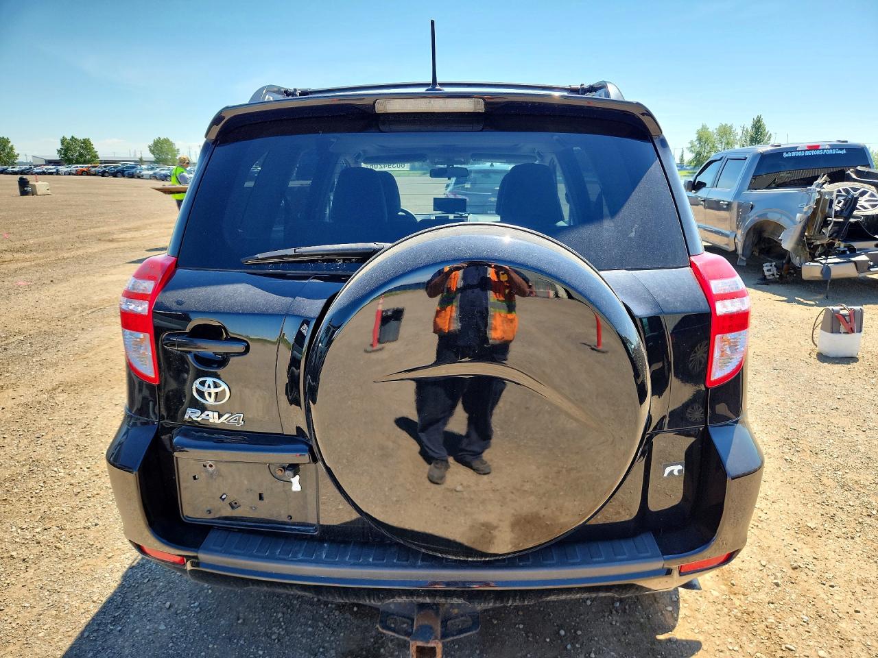 2012 Toyota Rav4 Base Black vin: 2T3ZF4DV9CW111990