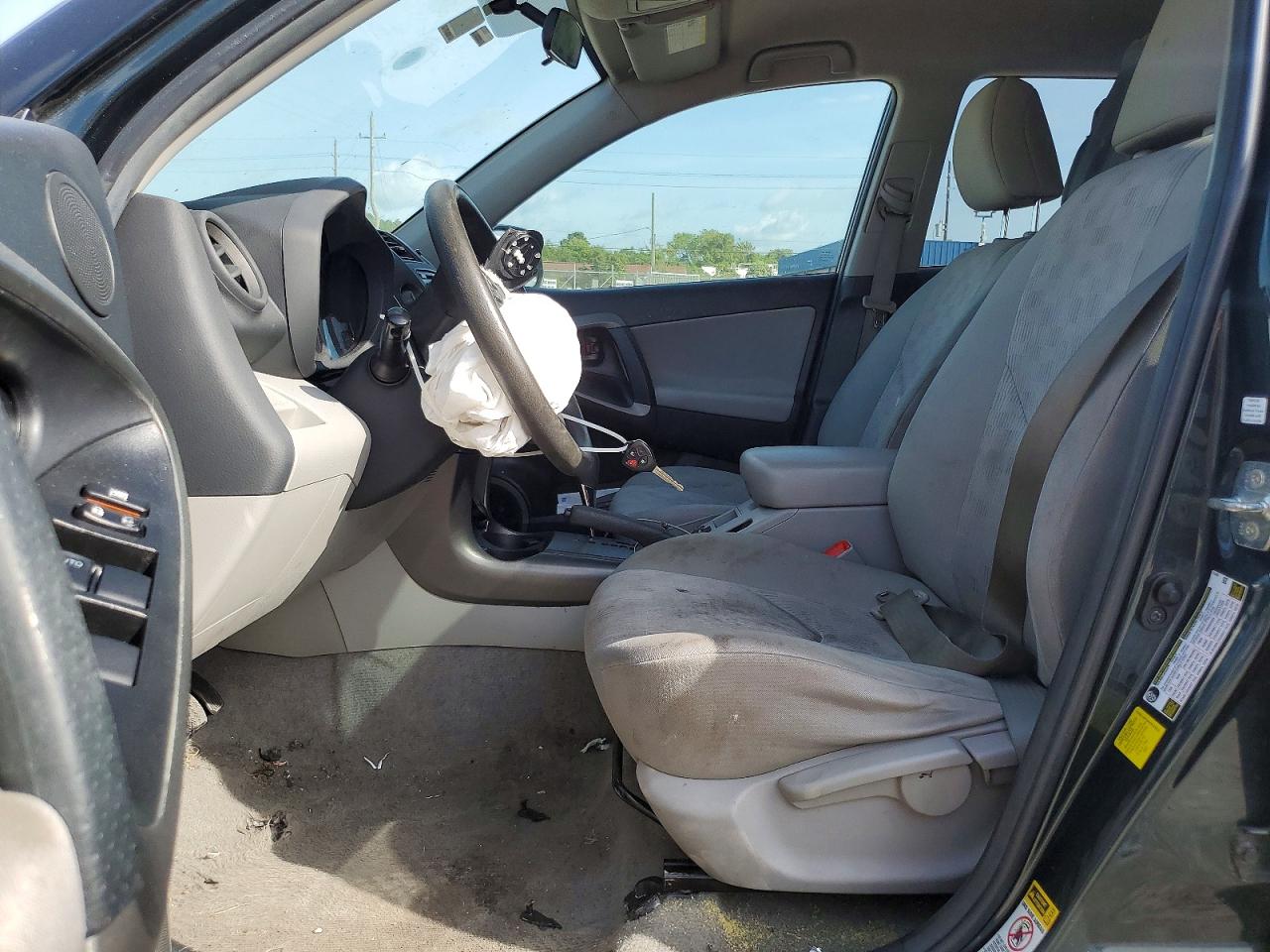 2012 Toyota Rav4 Base Charcoal vin: 2T3ZF4DV9CW118034