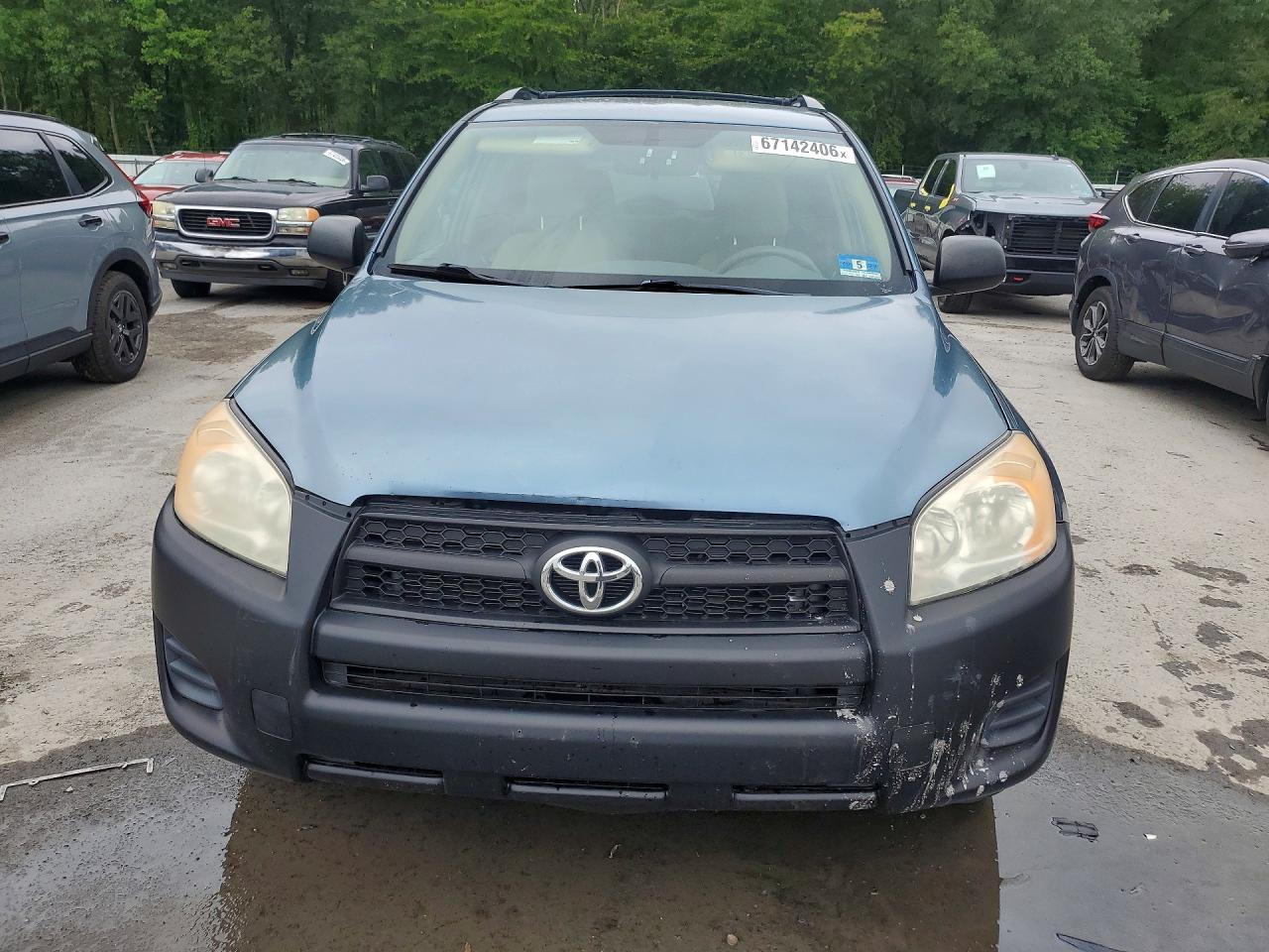 2012 Toyota Rav4 Base Blue vin: 2T3ZF4DV9CW118244