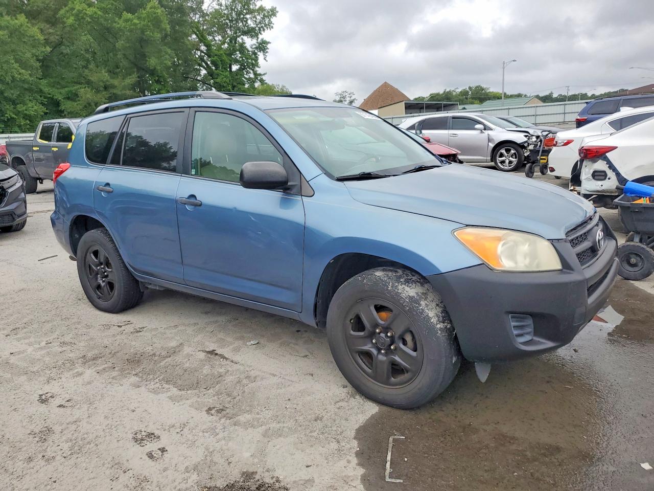 2012 Toyota Rav4 Base Blue vin: 2T3ZF4DV9CW118244