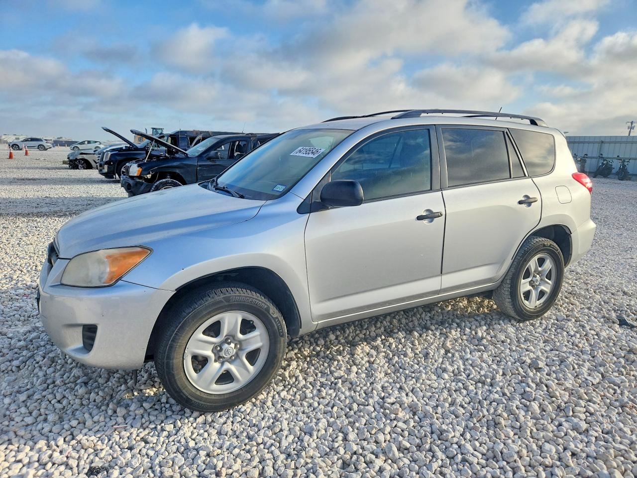 2012 Toyota Rav4 Base Silver vin: 2T3ZF4DV9CW140020